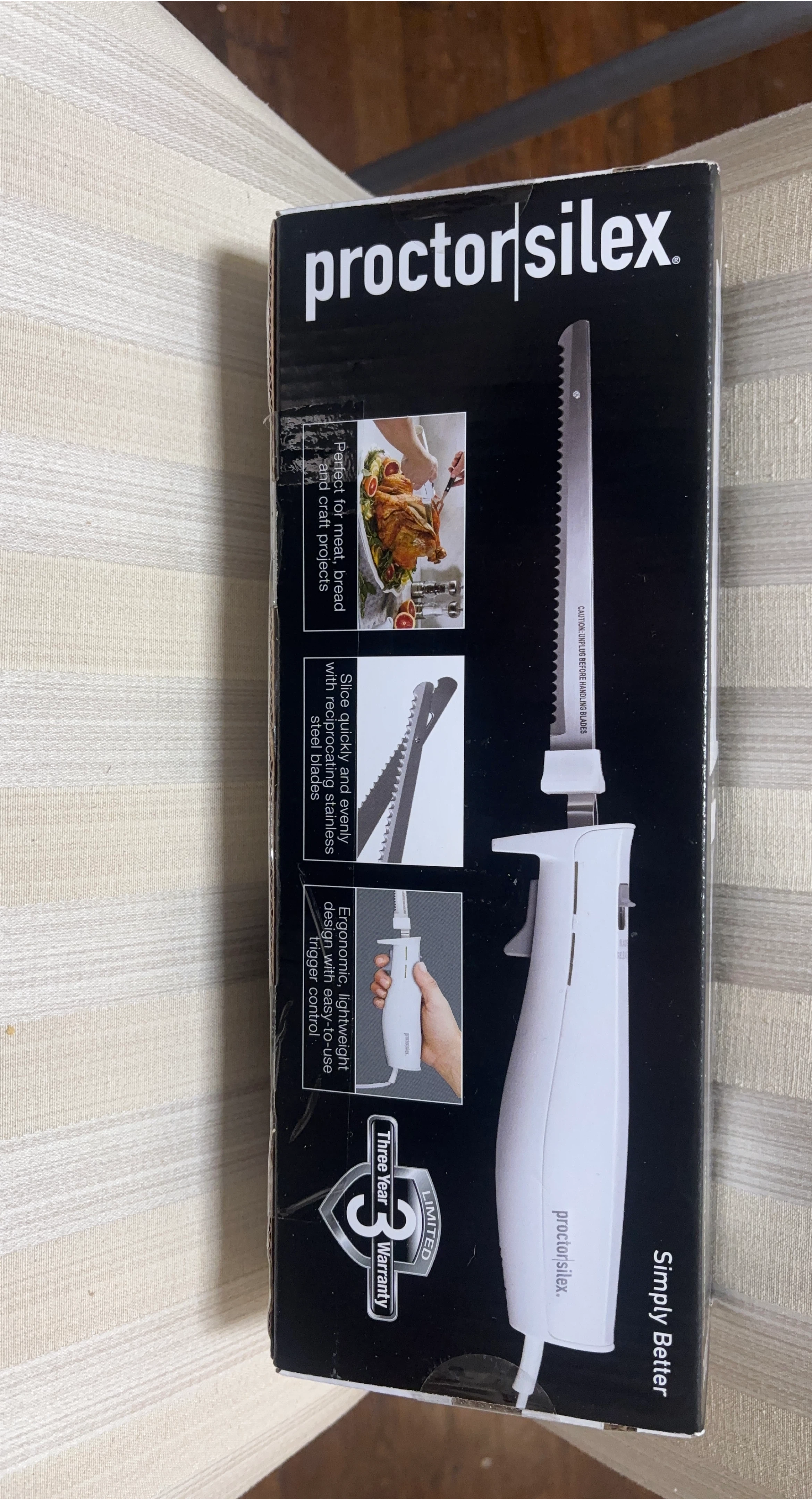 Proctor Silex Electric Knife- New