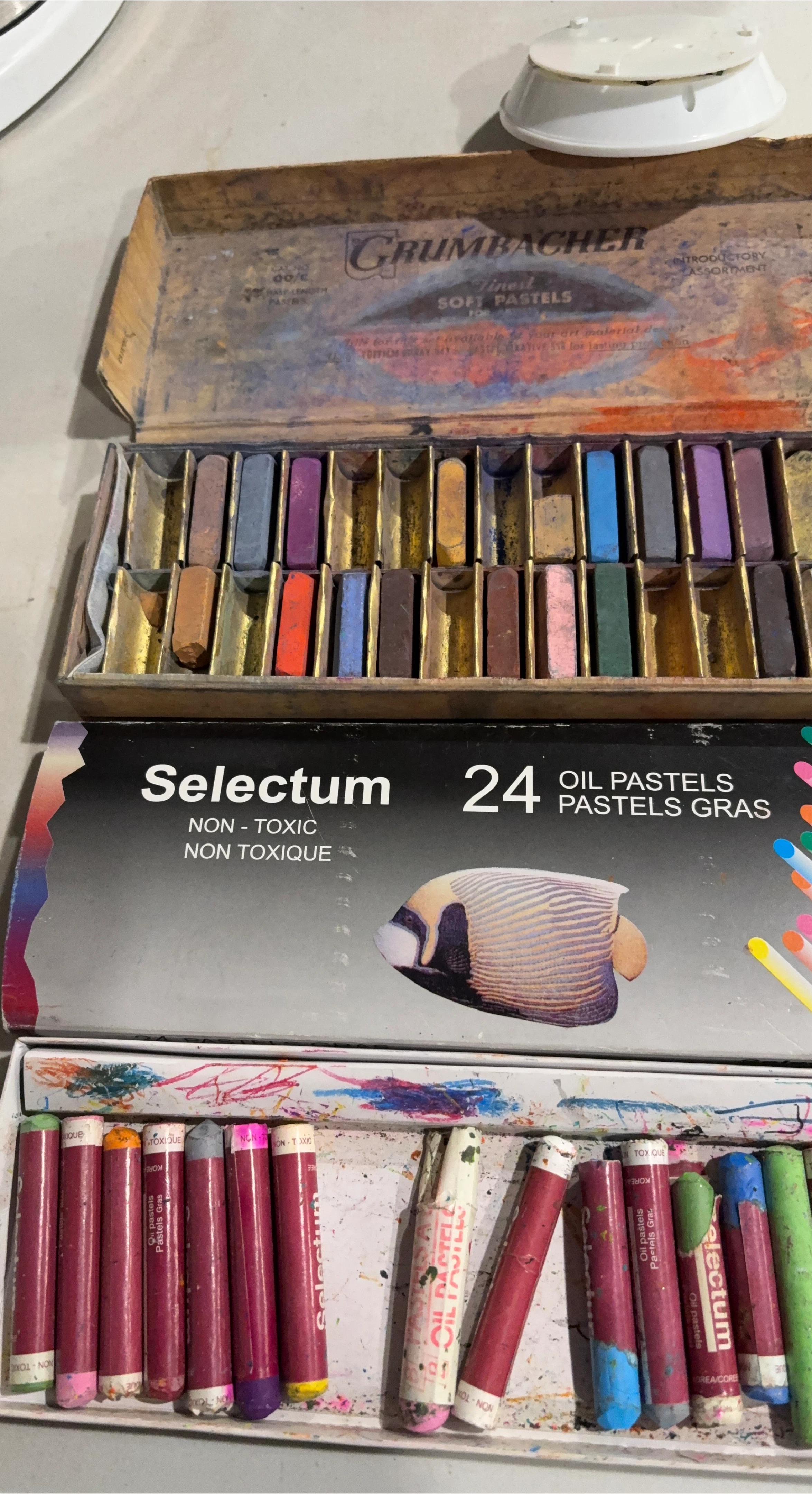 Grumbacher & Selectum Oil Pastels