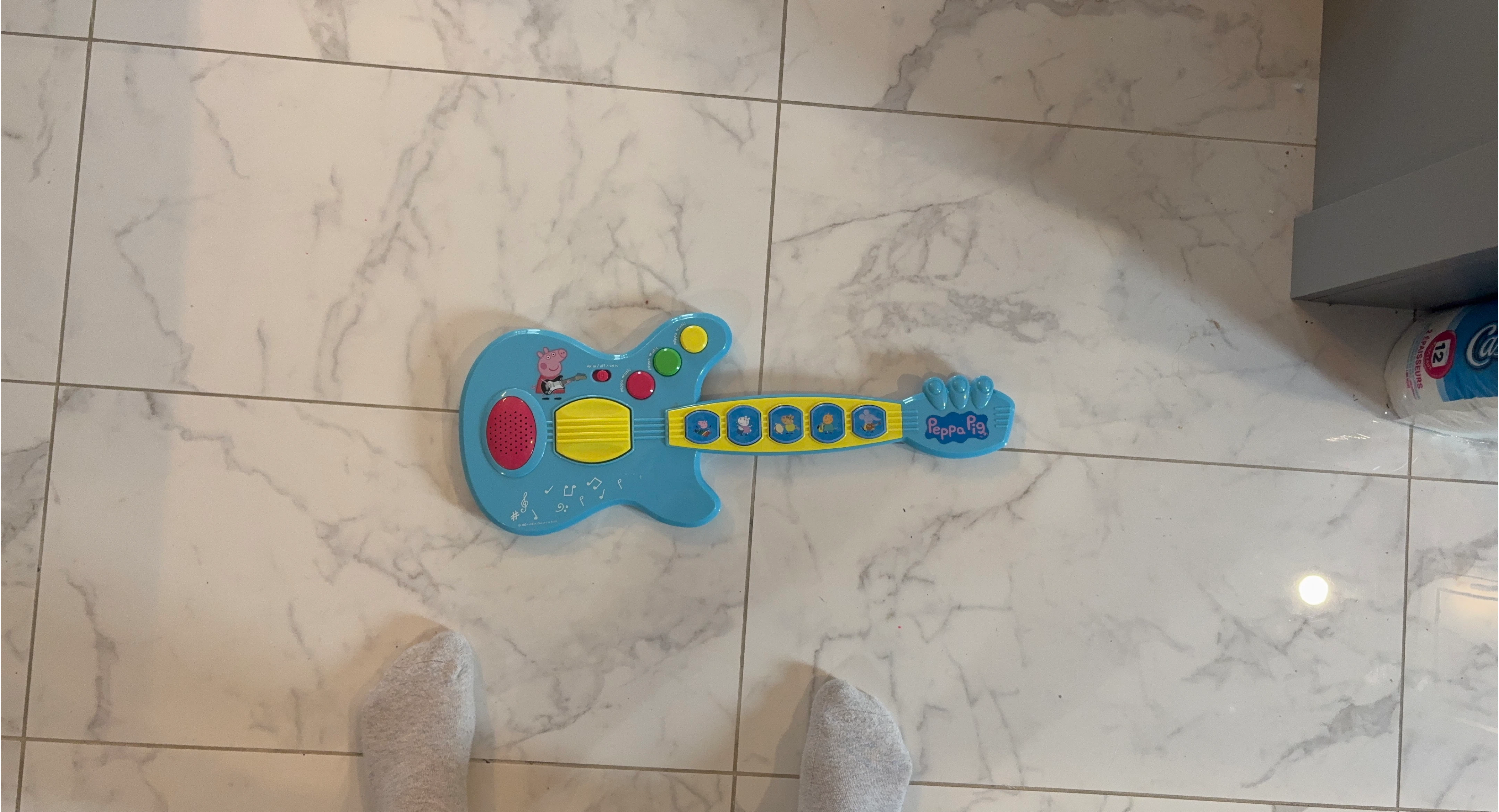 Peppa Pig Blue Toy Guitar