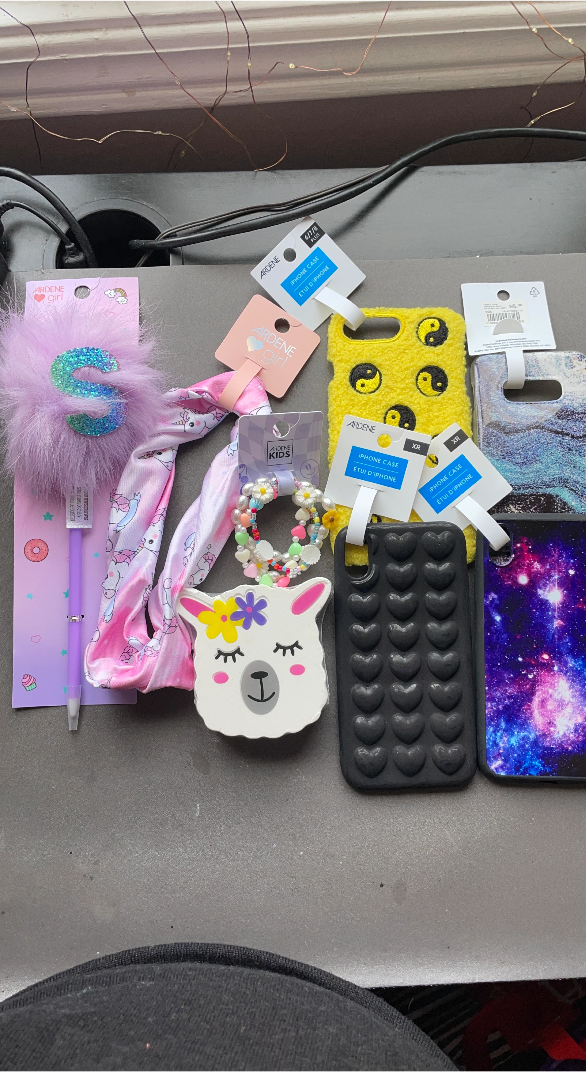 Bundle of Ardene Kids Girly Accessories Set