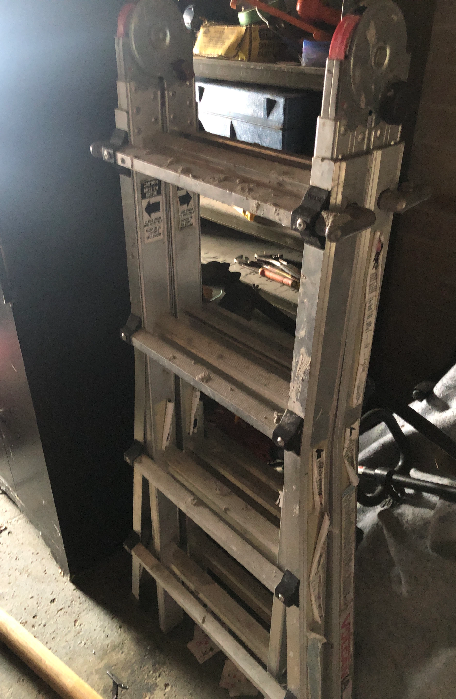 Werner Aluminum Multi-Position Ladder