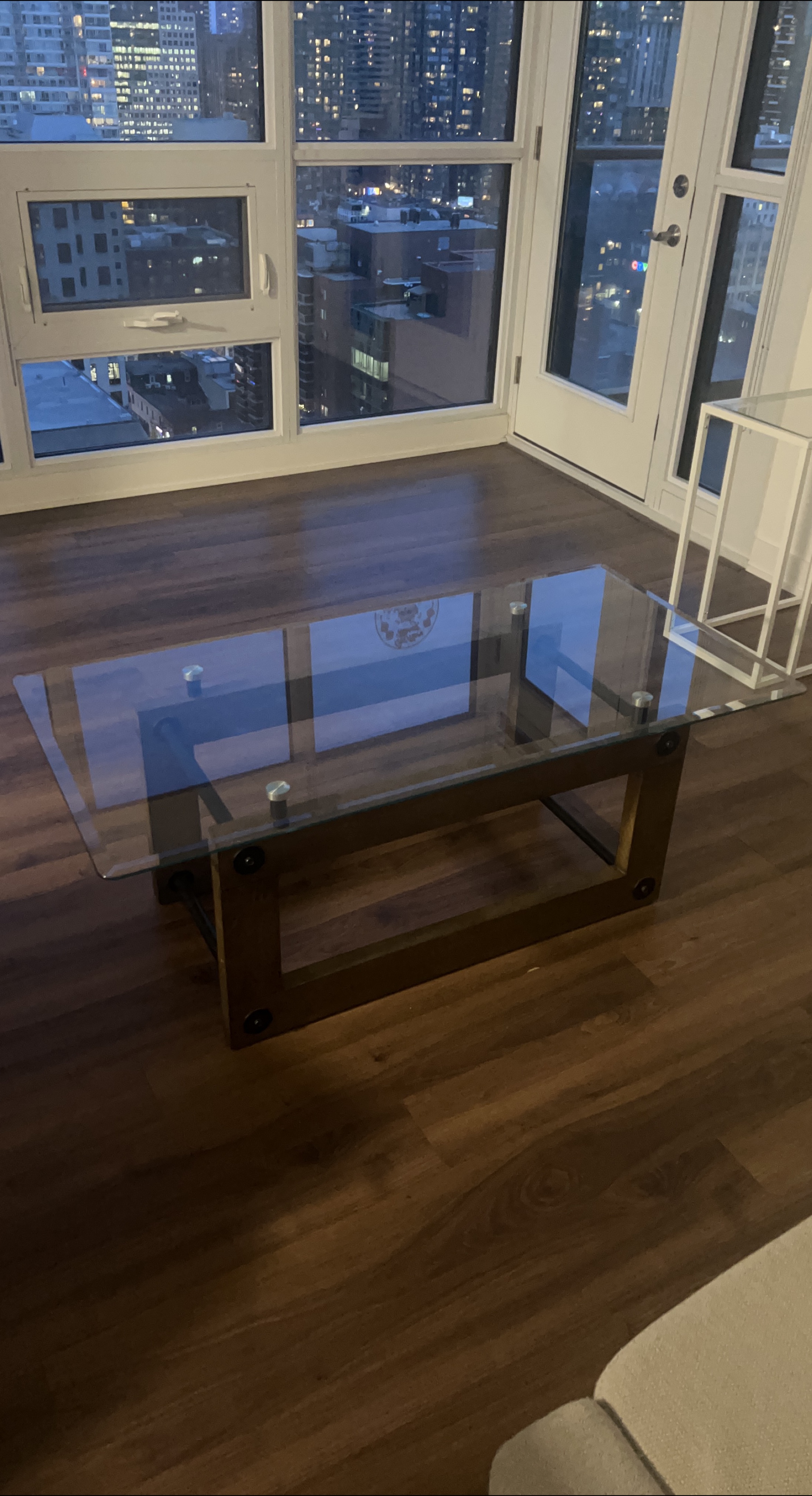 Glass Top Coffee Table