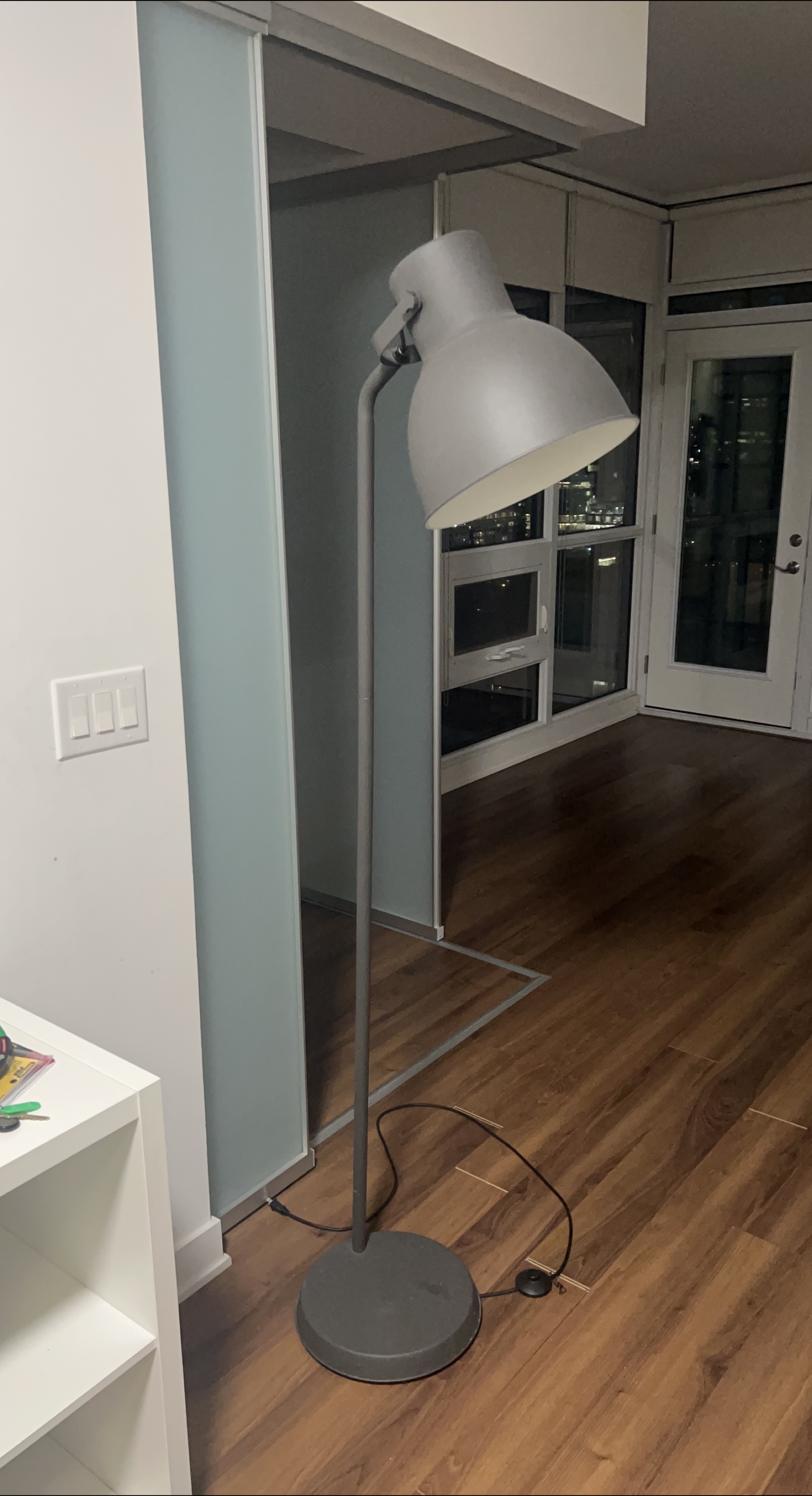 IKEA Hektar Floor Lamp - Dark Gray