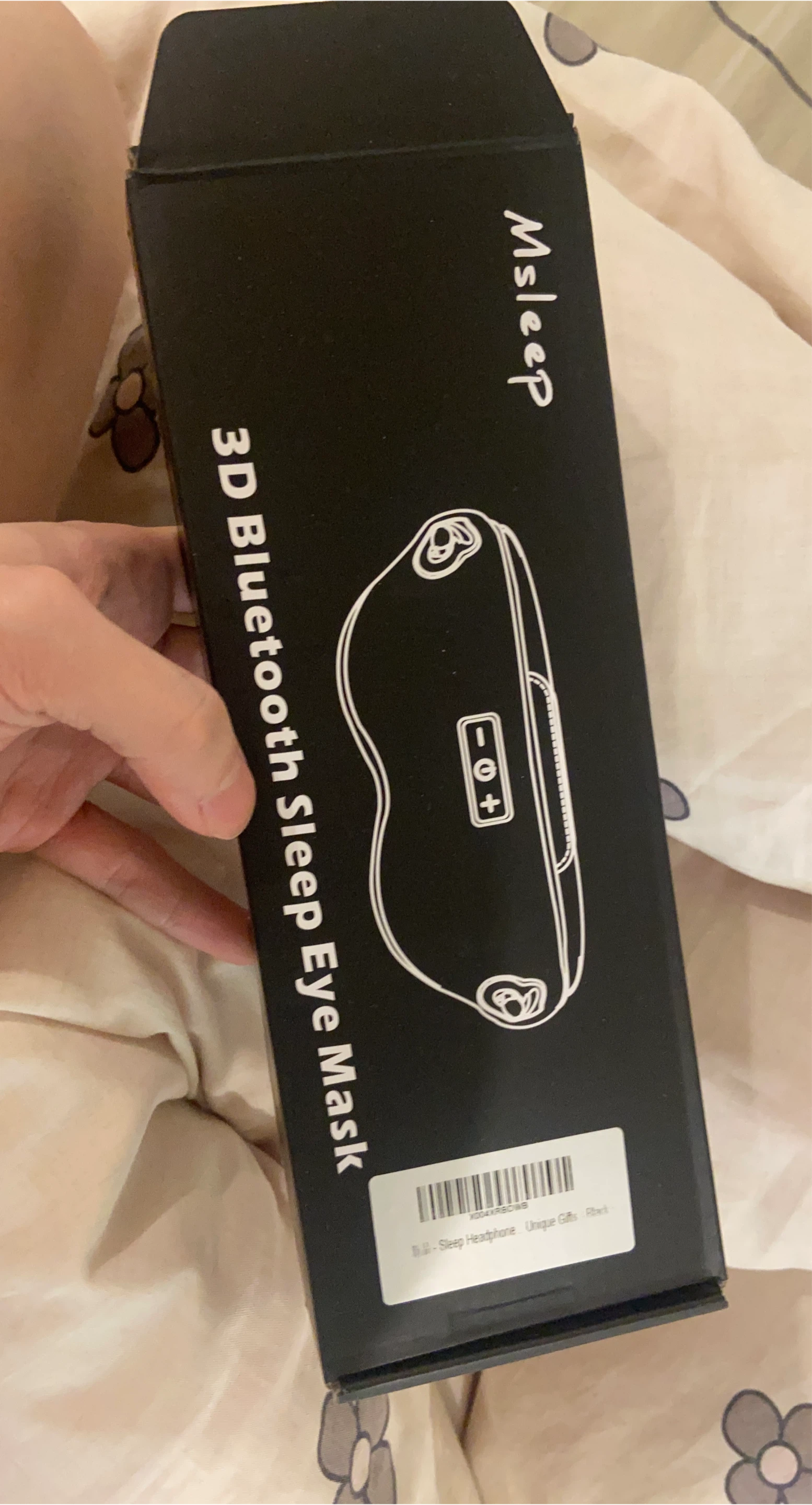 MsSleep 3D Bluetooth Sleep Eye Mask