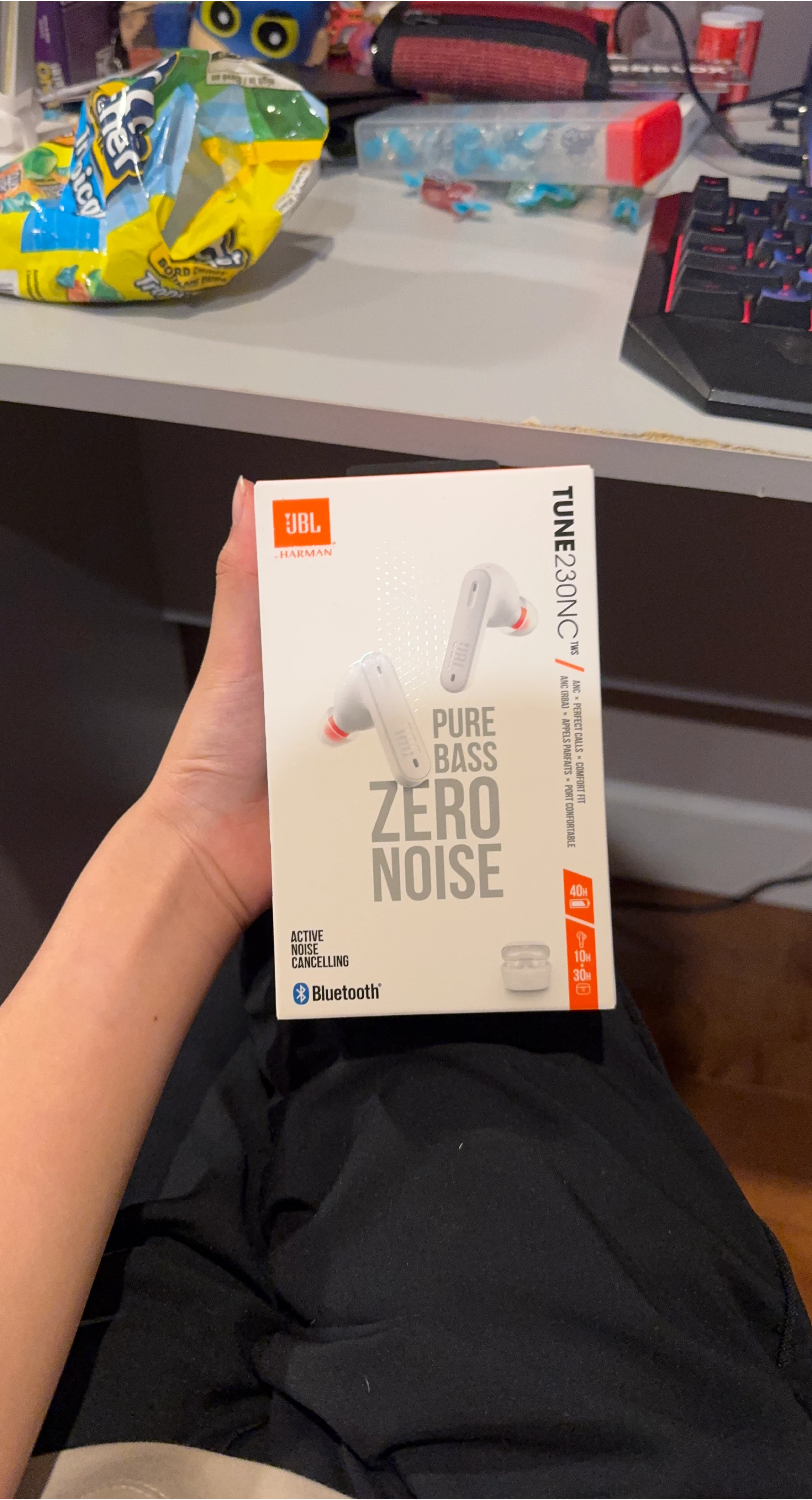 JBL TUNE230NC TWS Wireless Earbuds - White