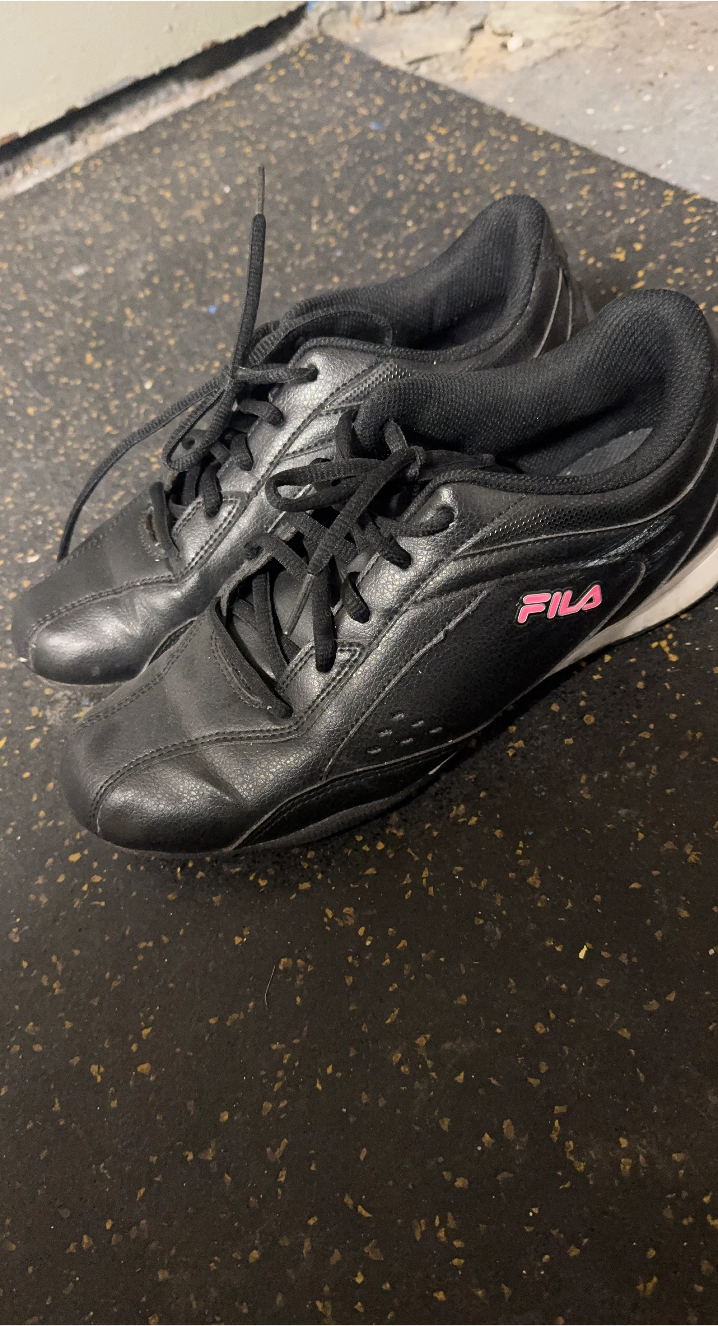 Black Fila Sneakers