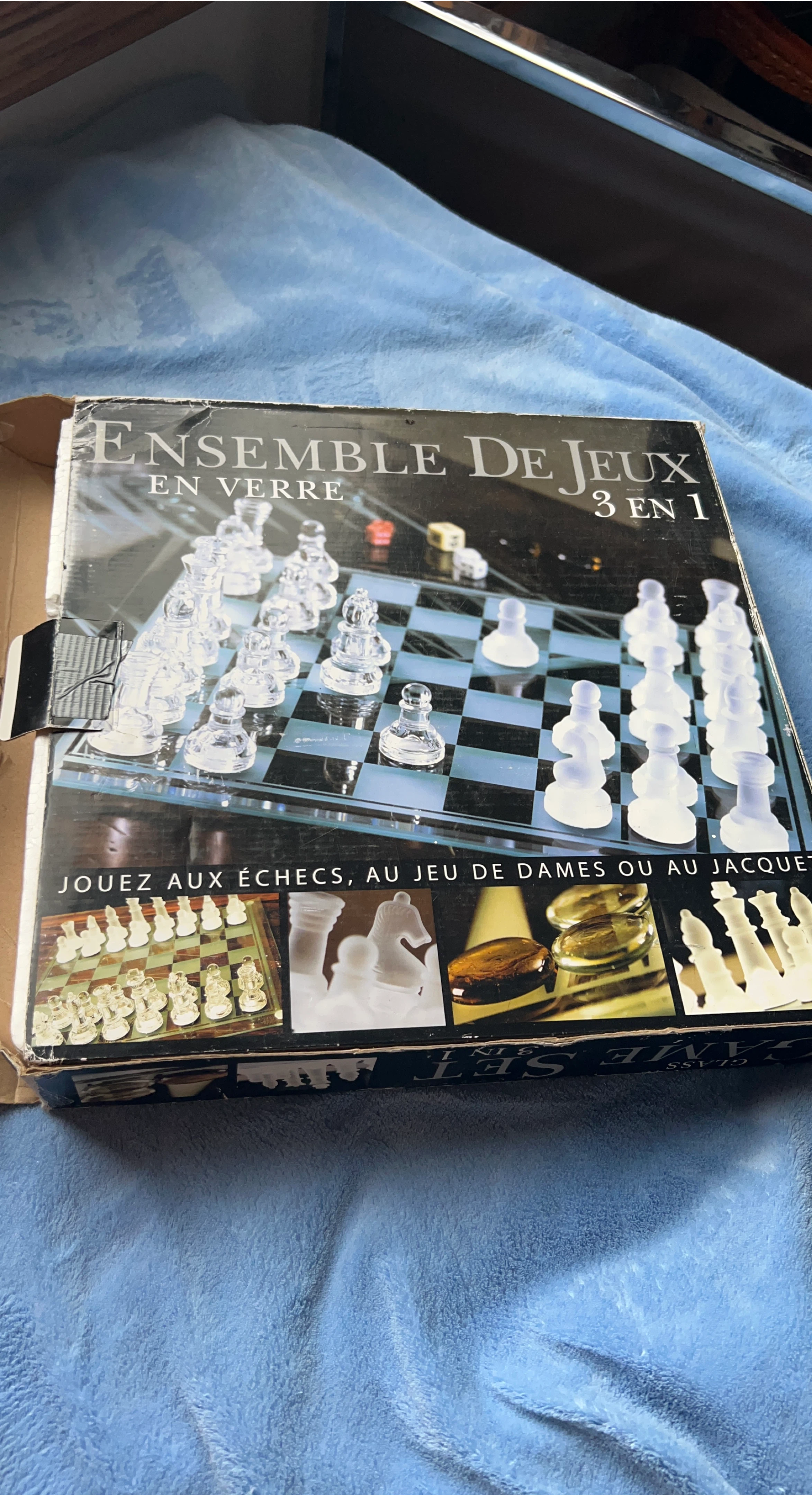 Glass Chess Set