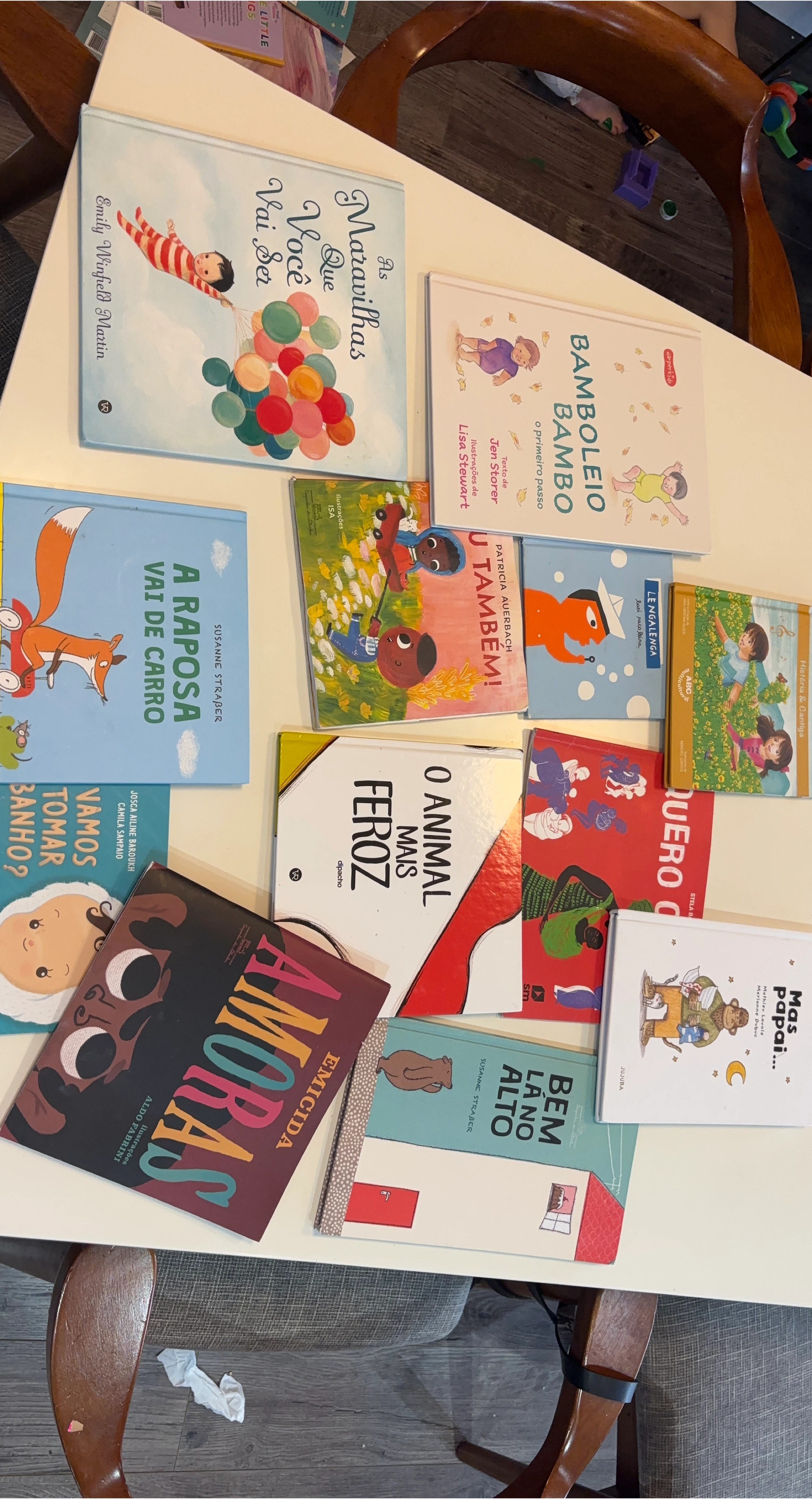 Bundle of 10 Portuguese Children's Books