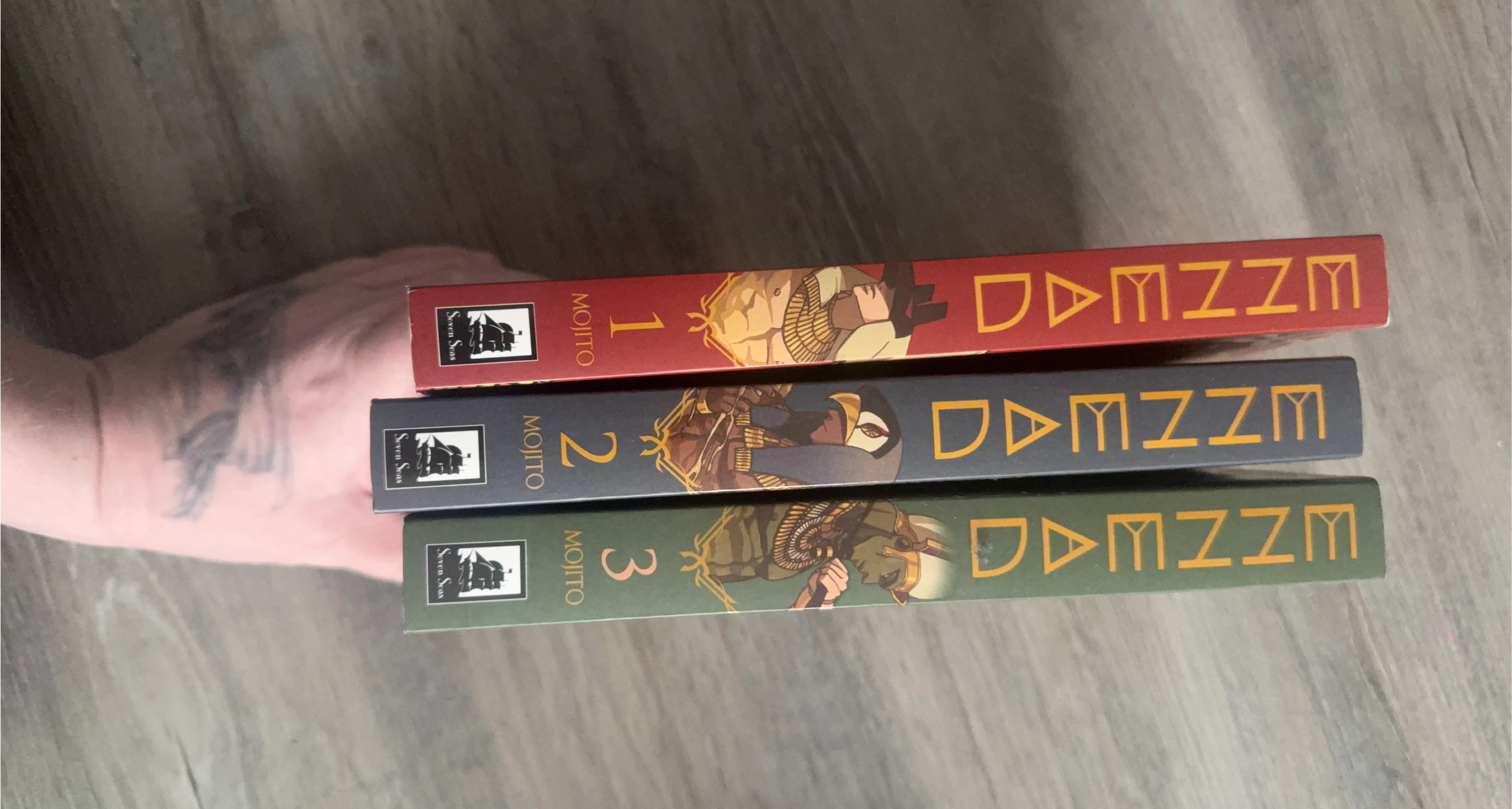 Ennead Manga Volumes 1-3