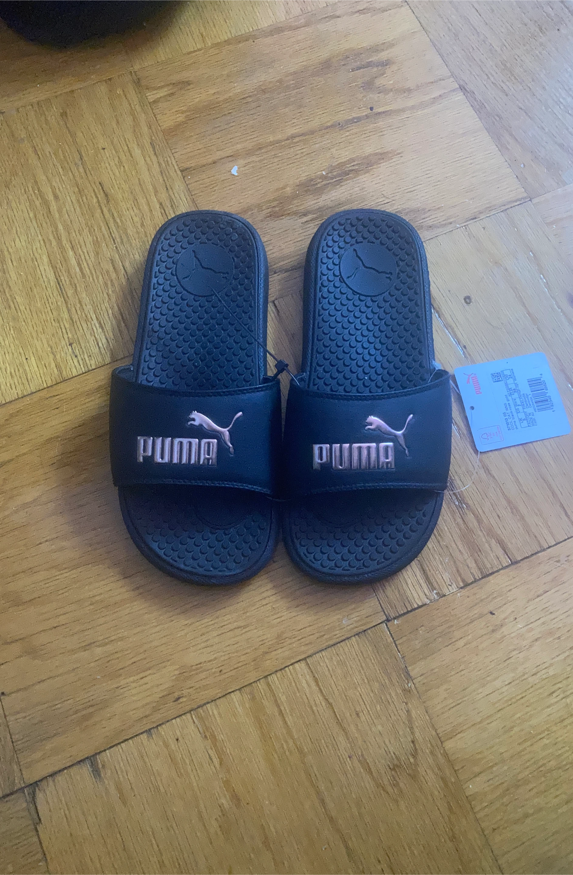 Puma Cool Cat WNS Slides - Black/Rose Gold