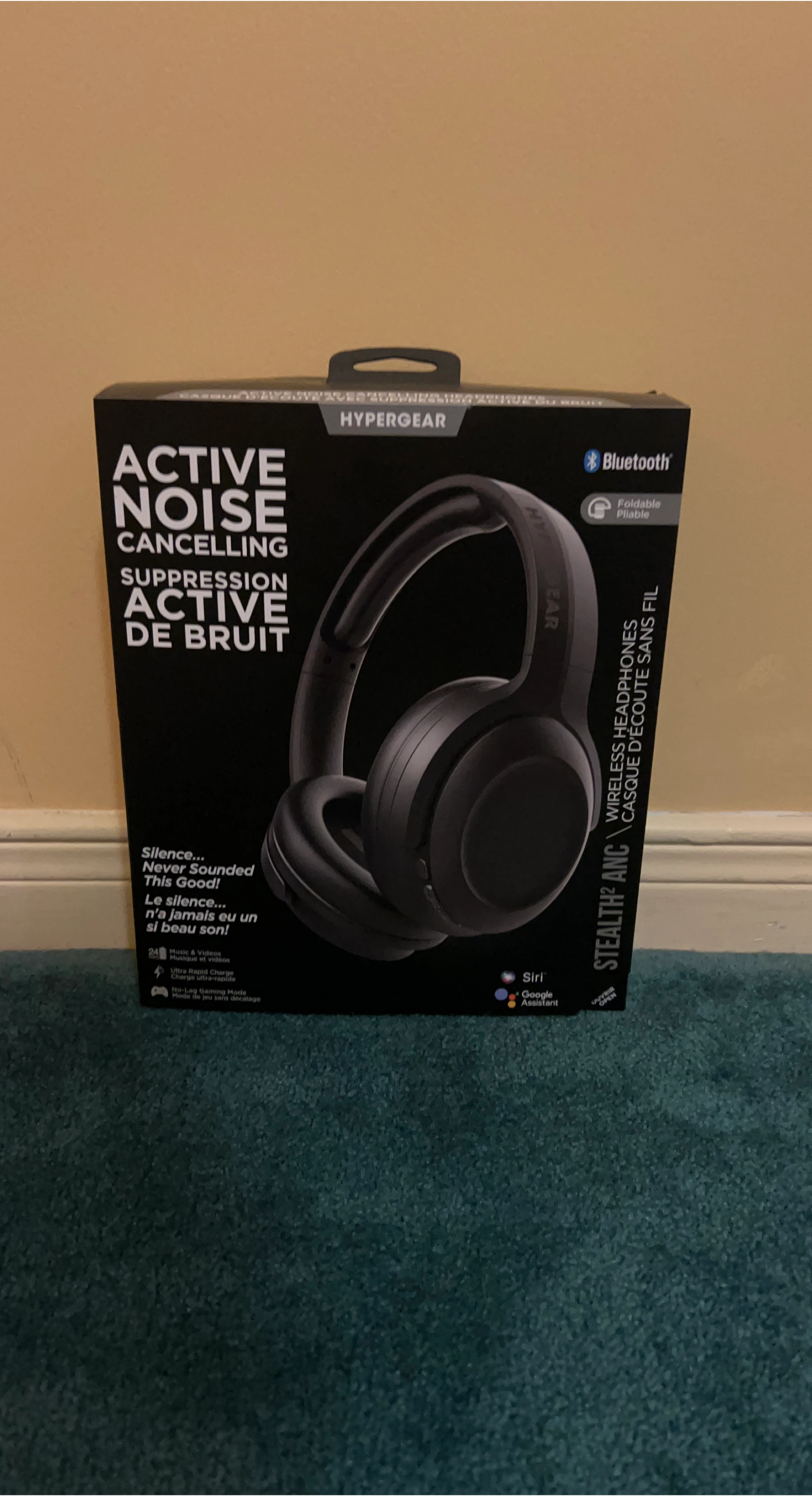 HyperGear Stealth2 ANC Wireless Headphones