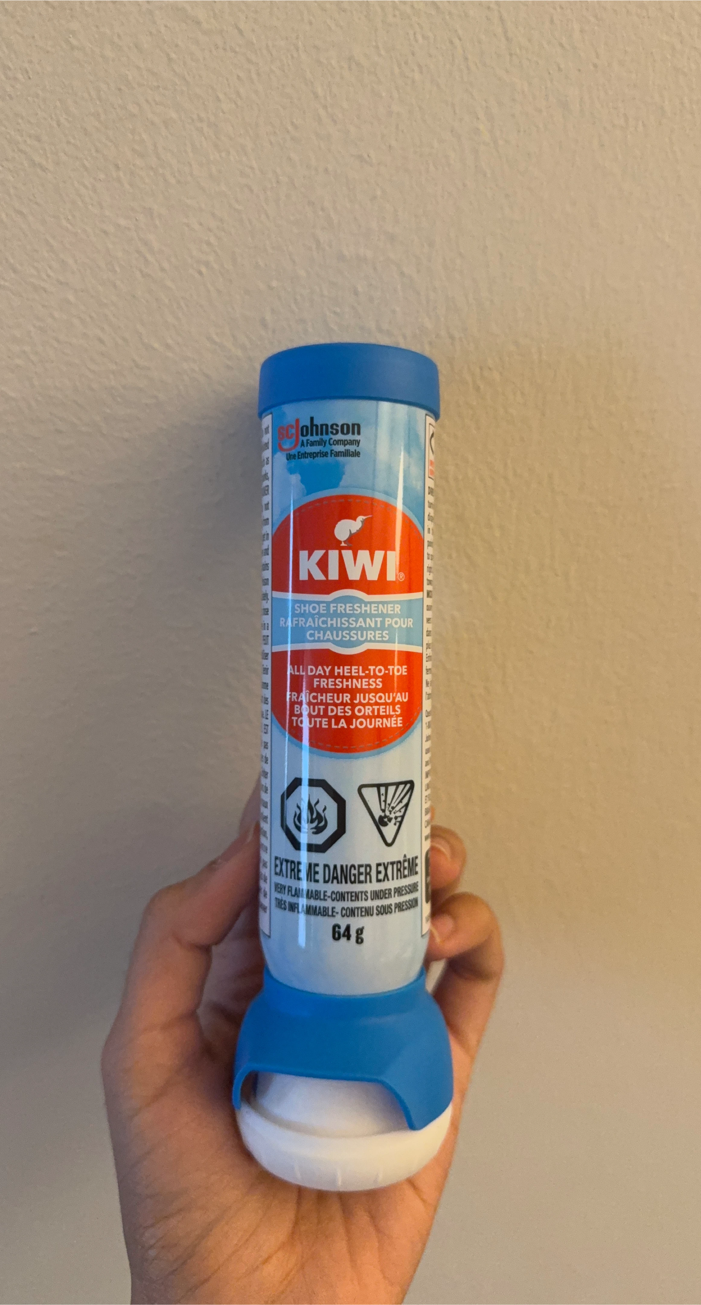 Brand New KIWI Shoe Deodorant Spray – Fresh Force (64g)
