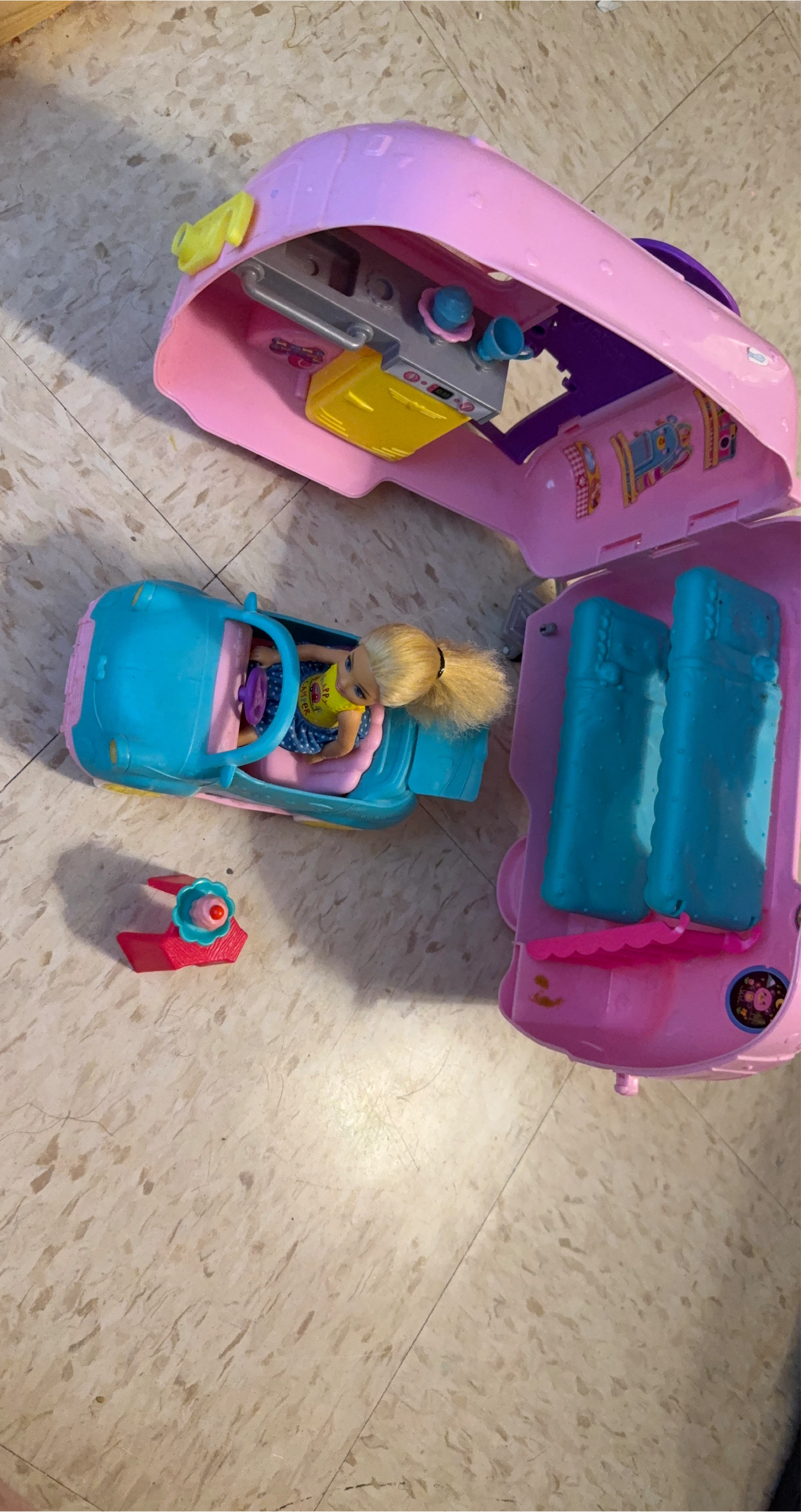 Barbie Camper Van Playset with Doll