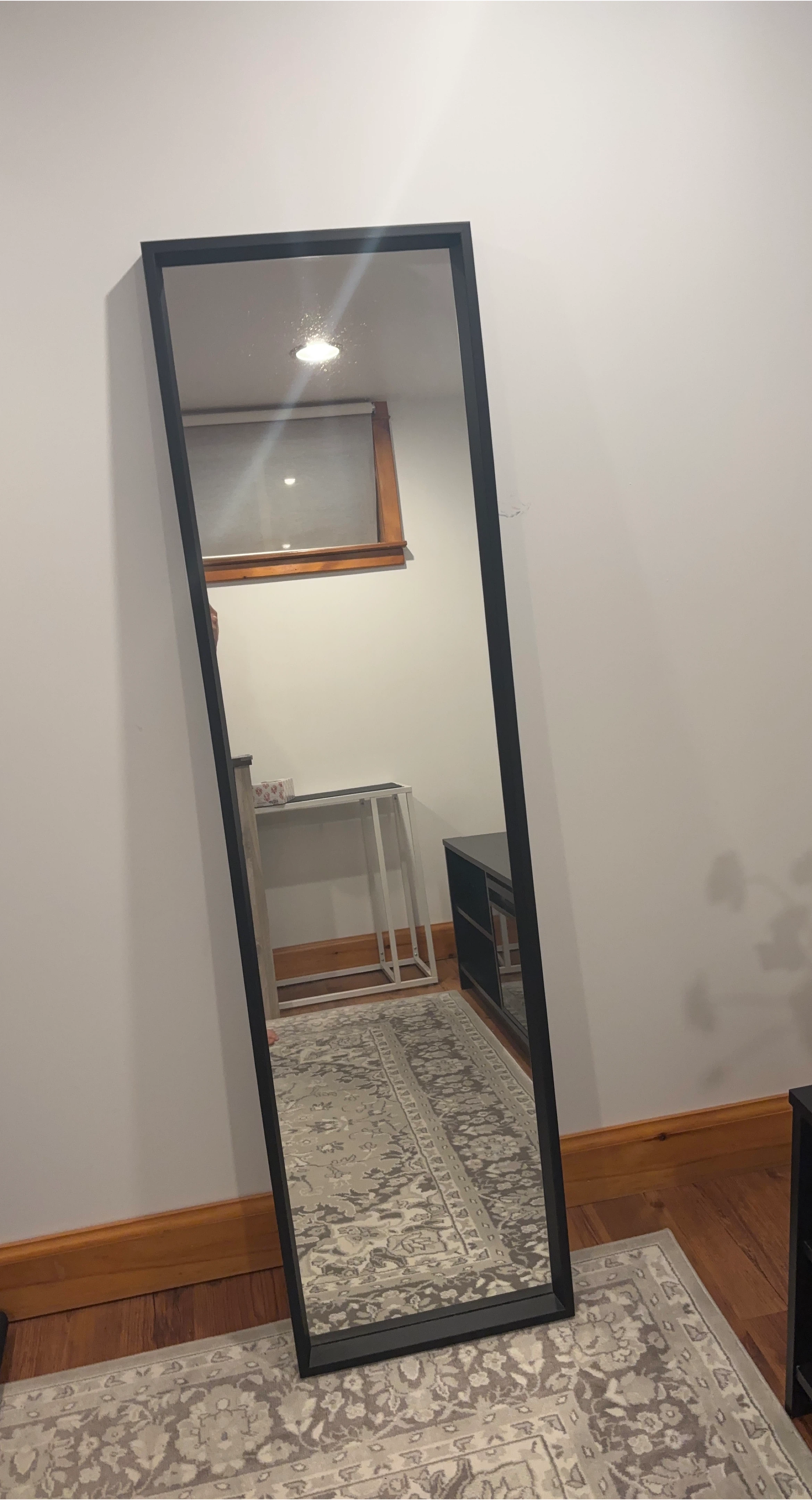 Black Framed Full Length Mirror