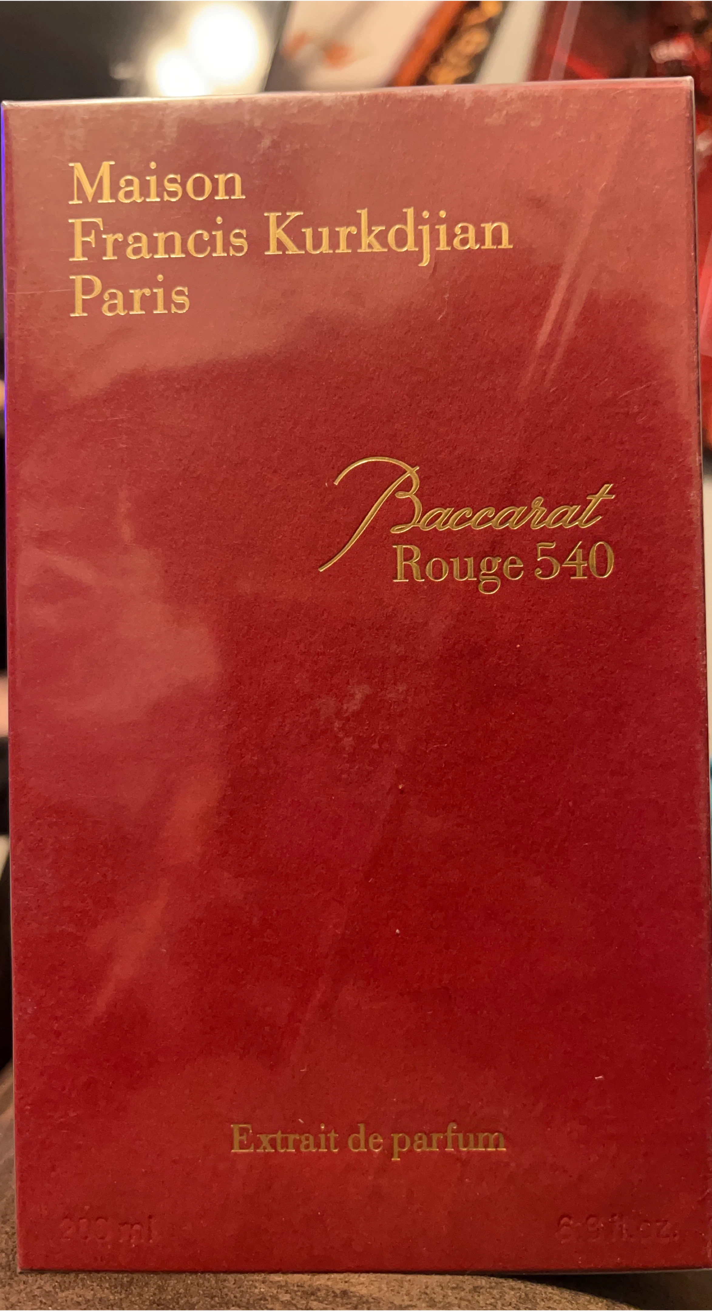 Baccarat Rouge 540 Extrait de Parfum 200ml
