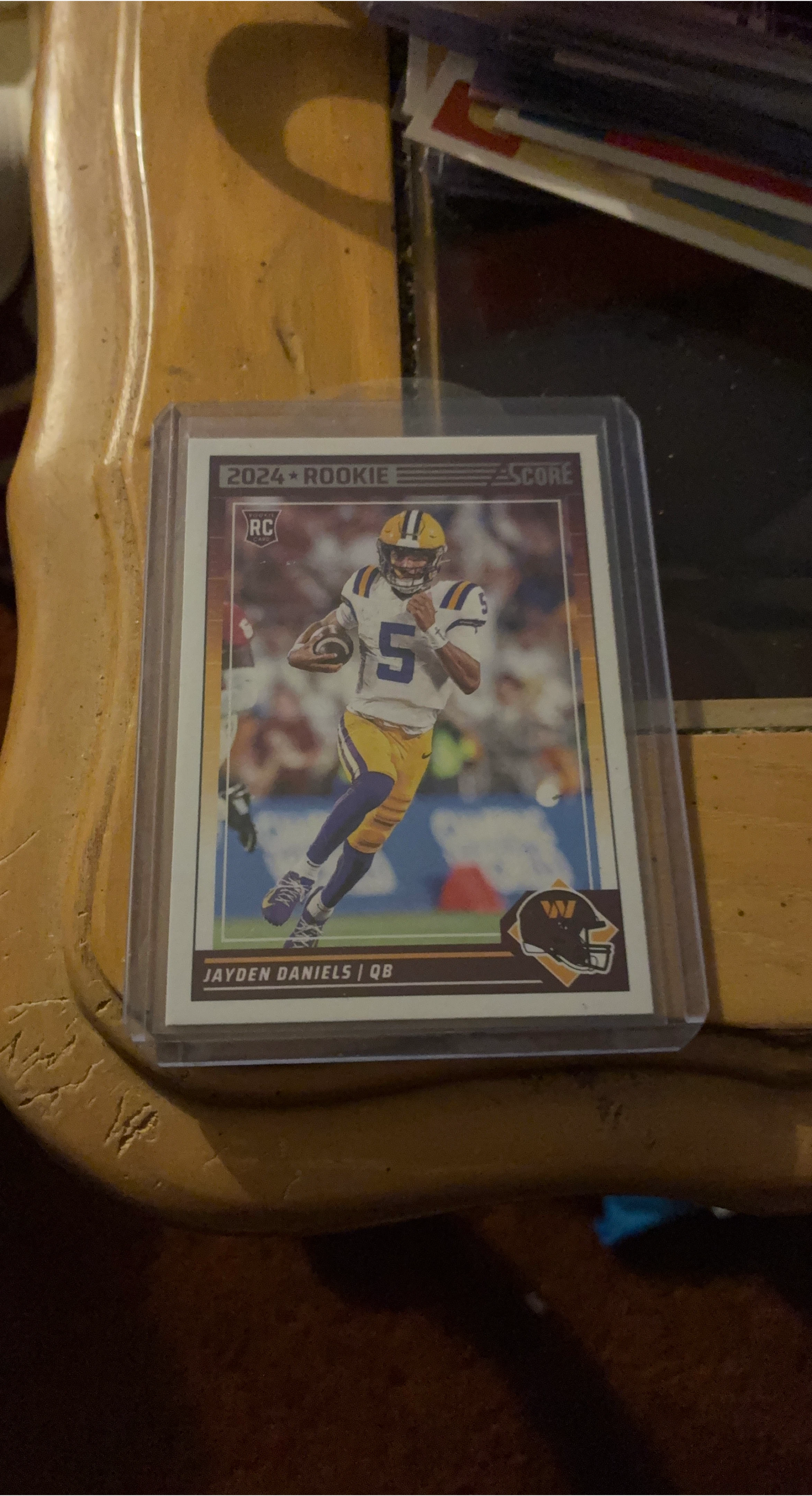 2024 Score Jayden Daniels Rookie Card