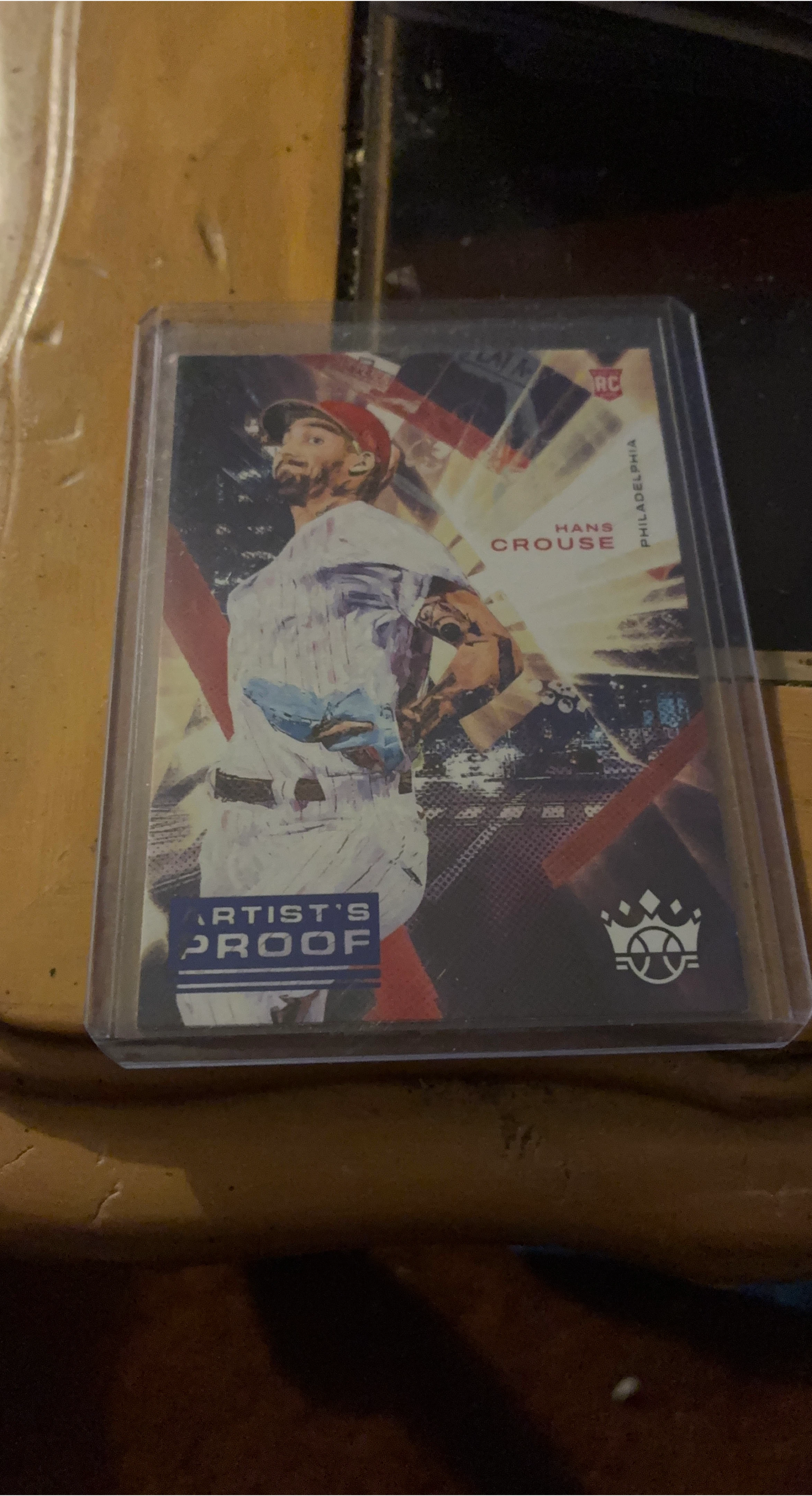 2020 Bowman Chrome HOBBY Hans Crouse RC  Artist's Proof Baseball