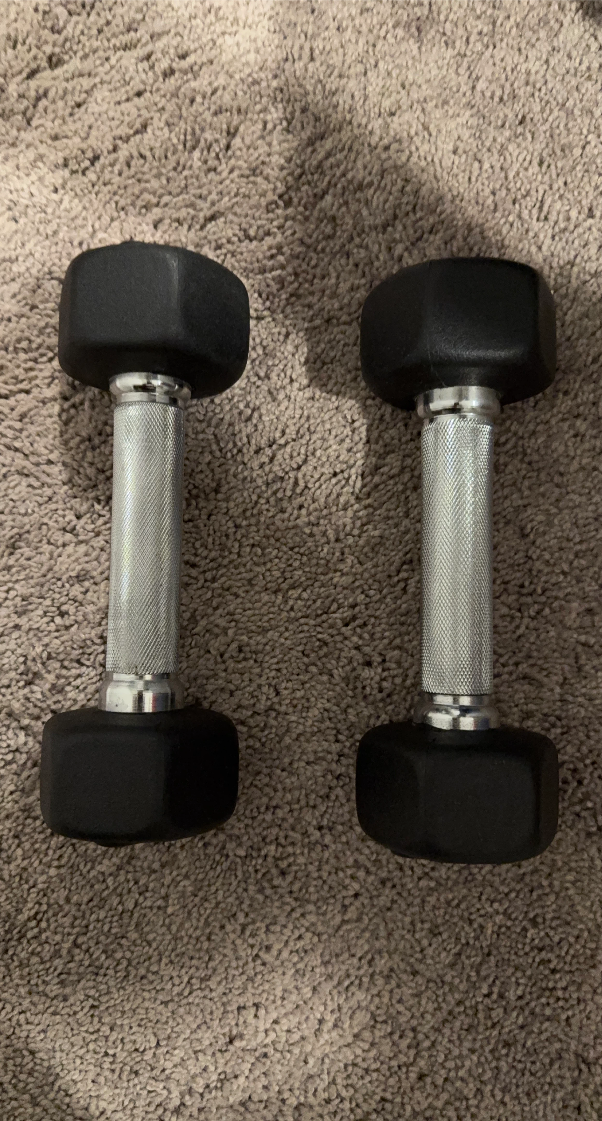 Hex Dumbbell Set