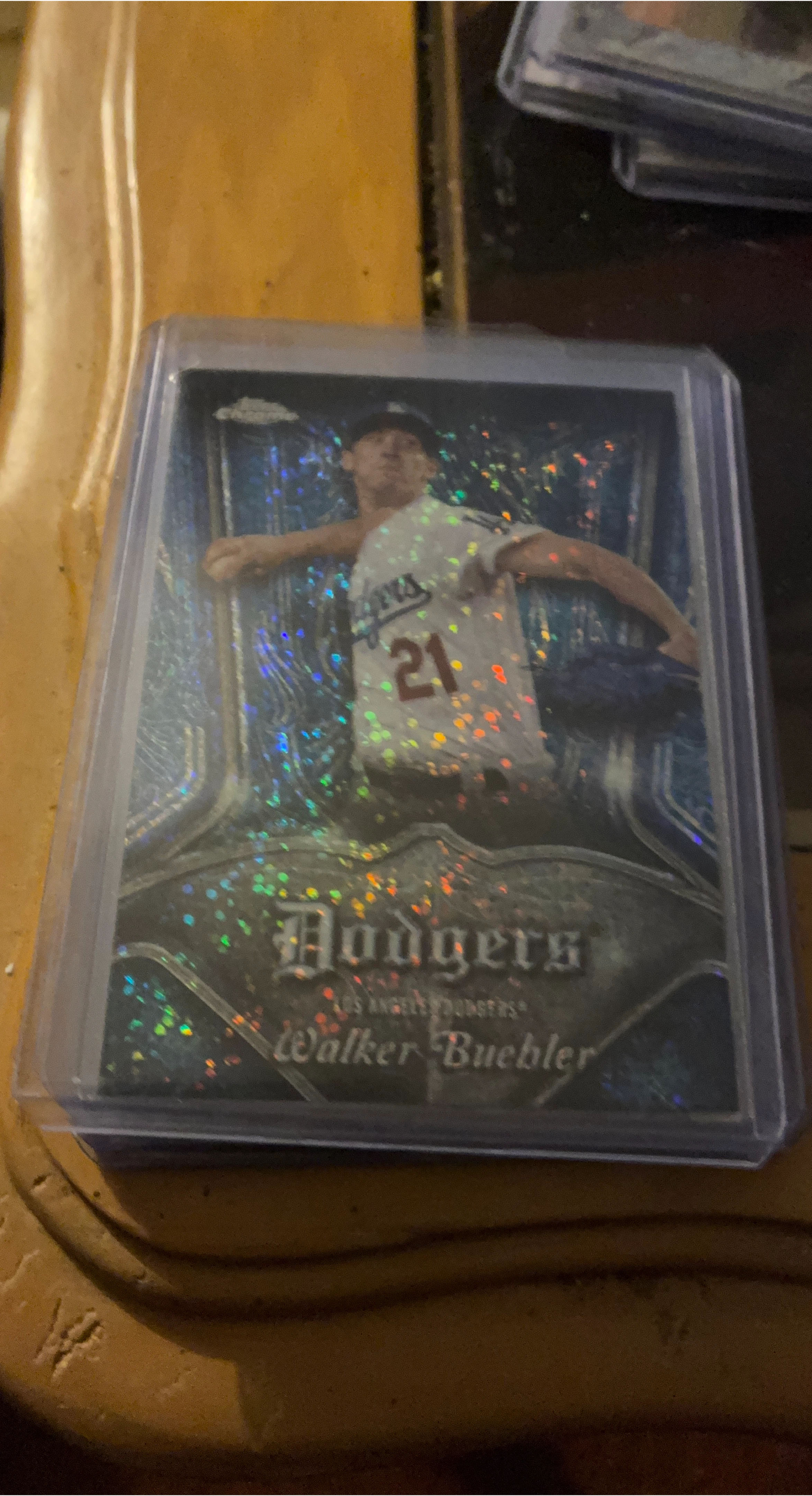 Walker Buehler 2019 Topps Chrome Dodgers Baseball Card