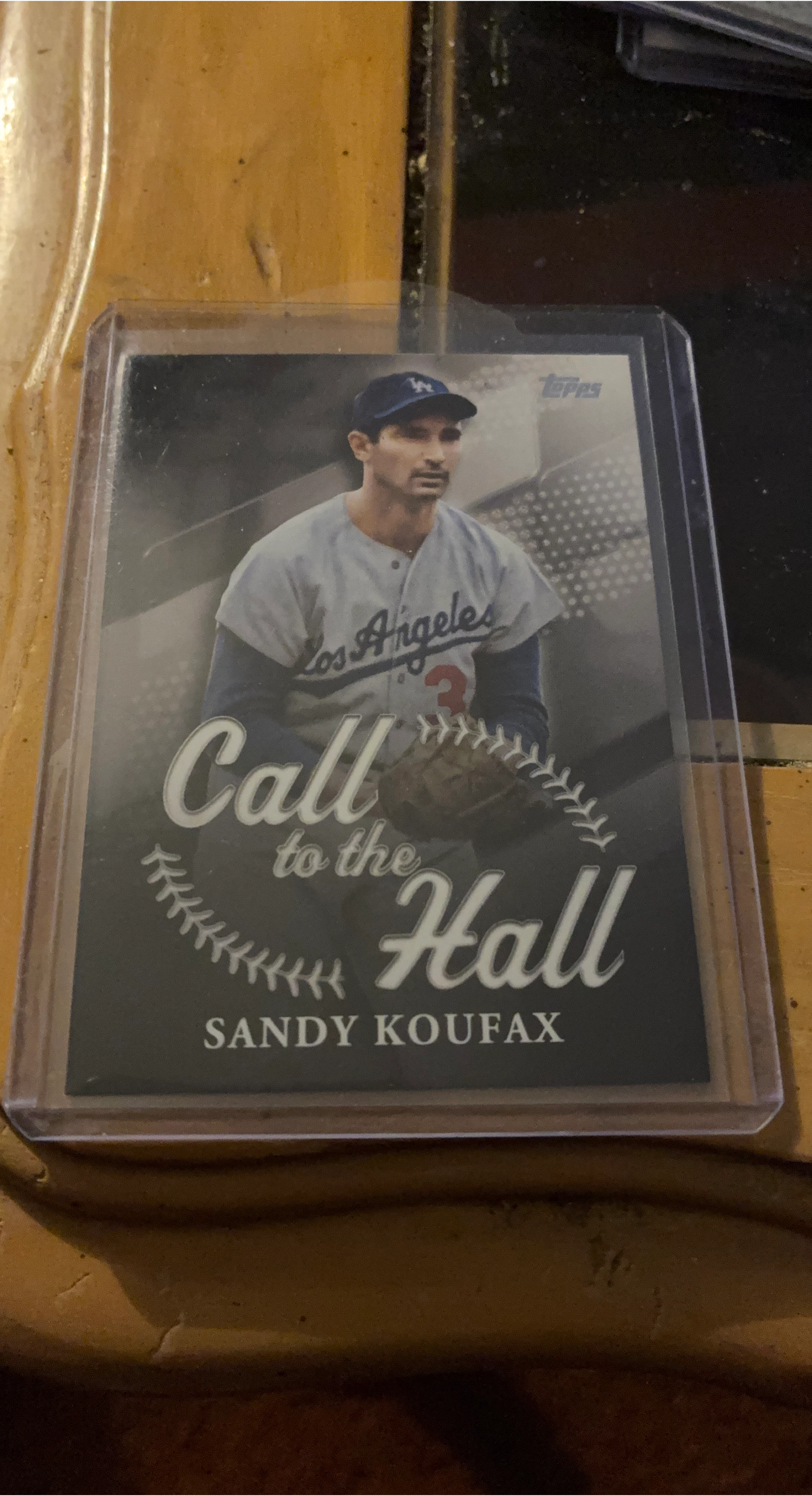 Topps Sandy Koufax Call to the Hall Baseball Card