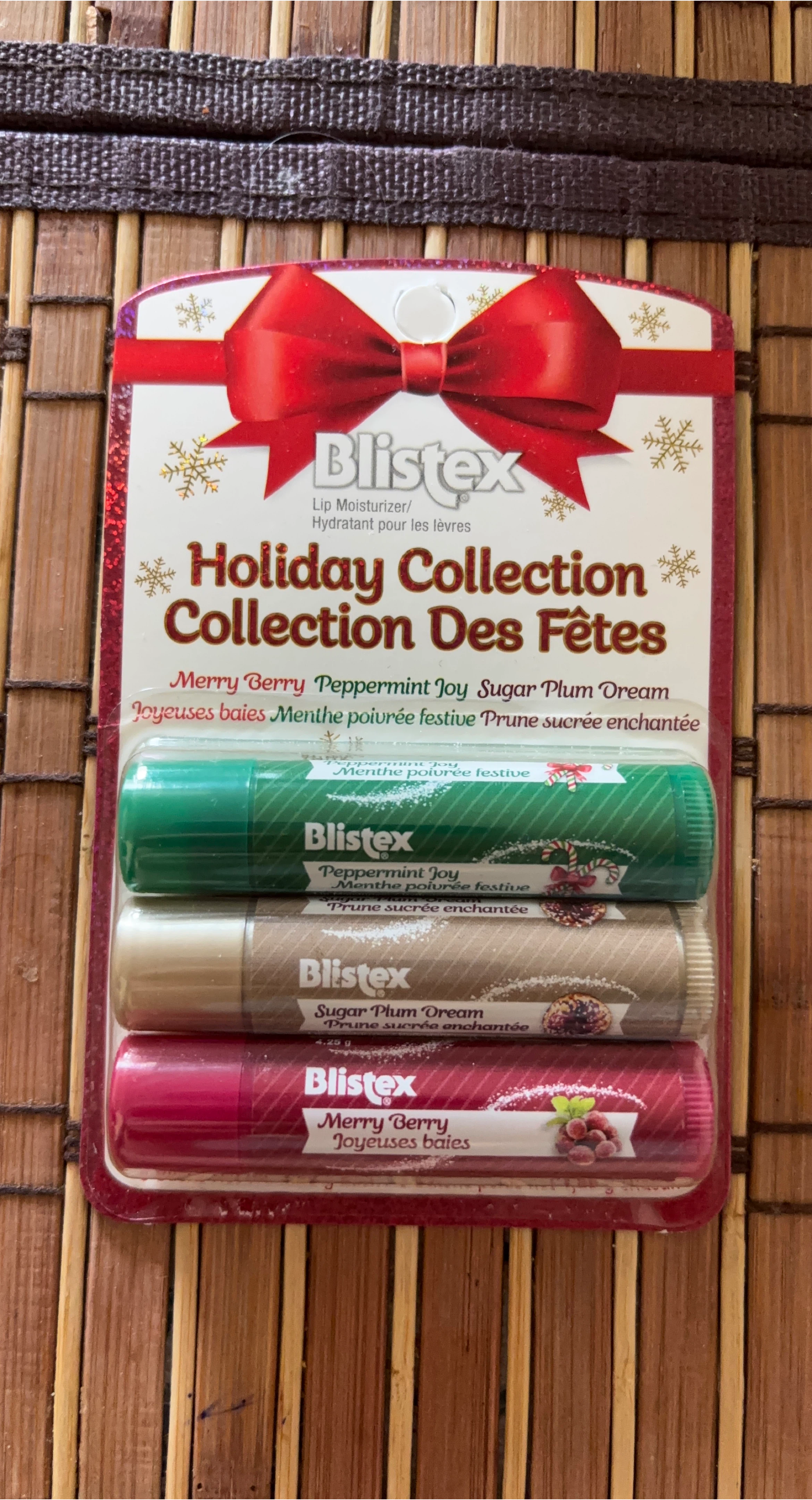 Blistex Holiday Collection Lip Moisturizers (3-pack)