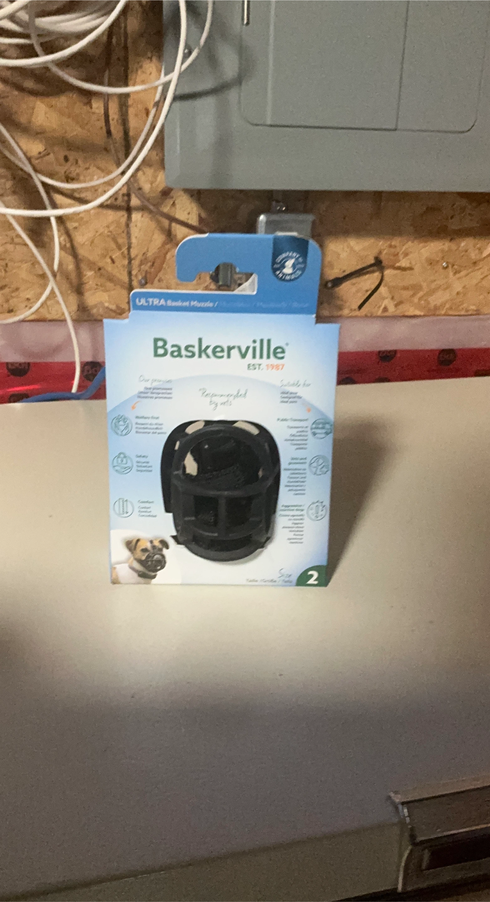 Baskerville Ultra Dog Muzzle - Size 2