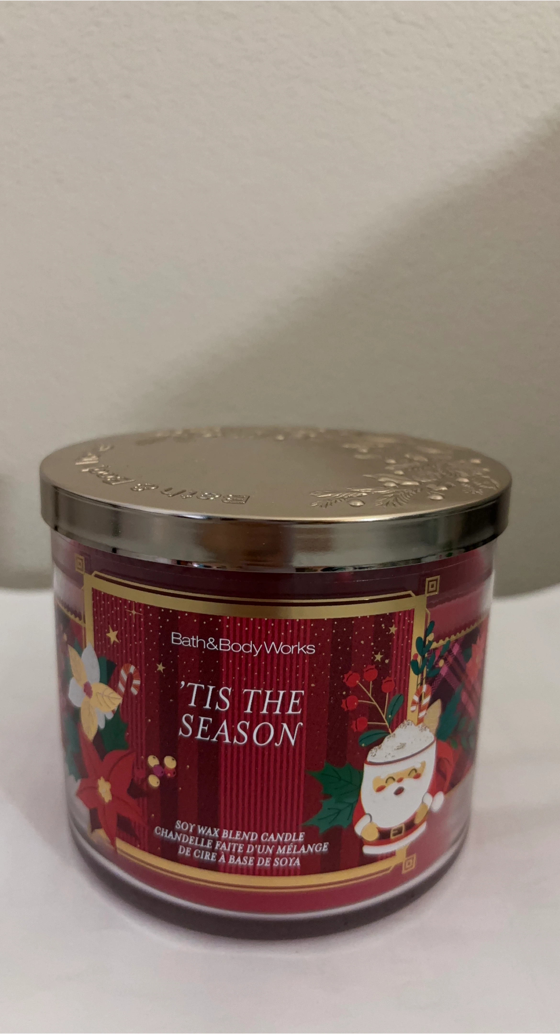 Bath & Body Works 'Tis The Season 3-Wick Candle