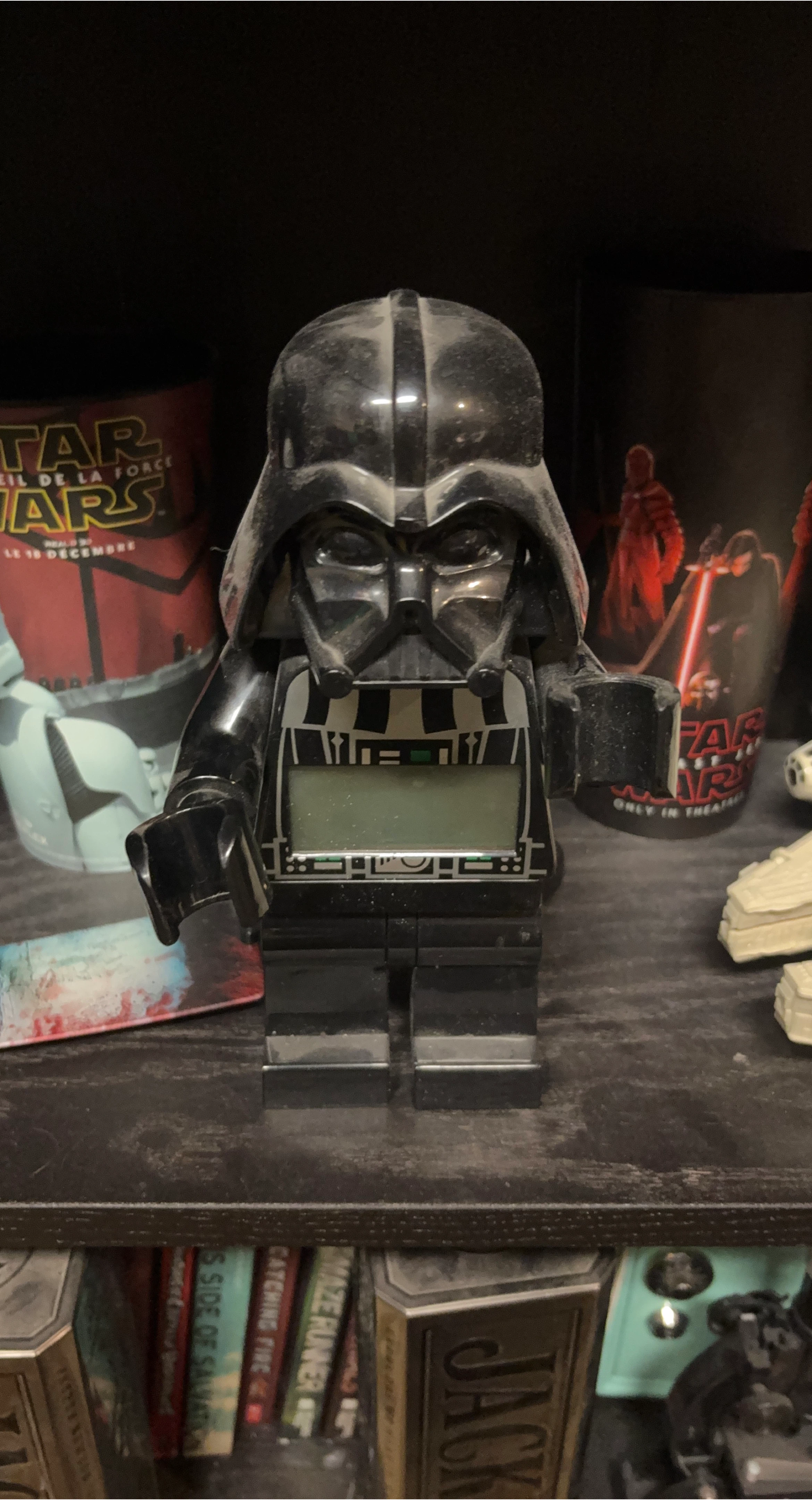 LEGO Star Wars Darth Vader Digital Clock