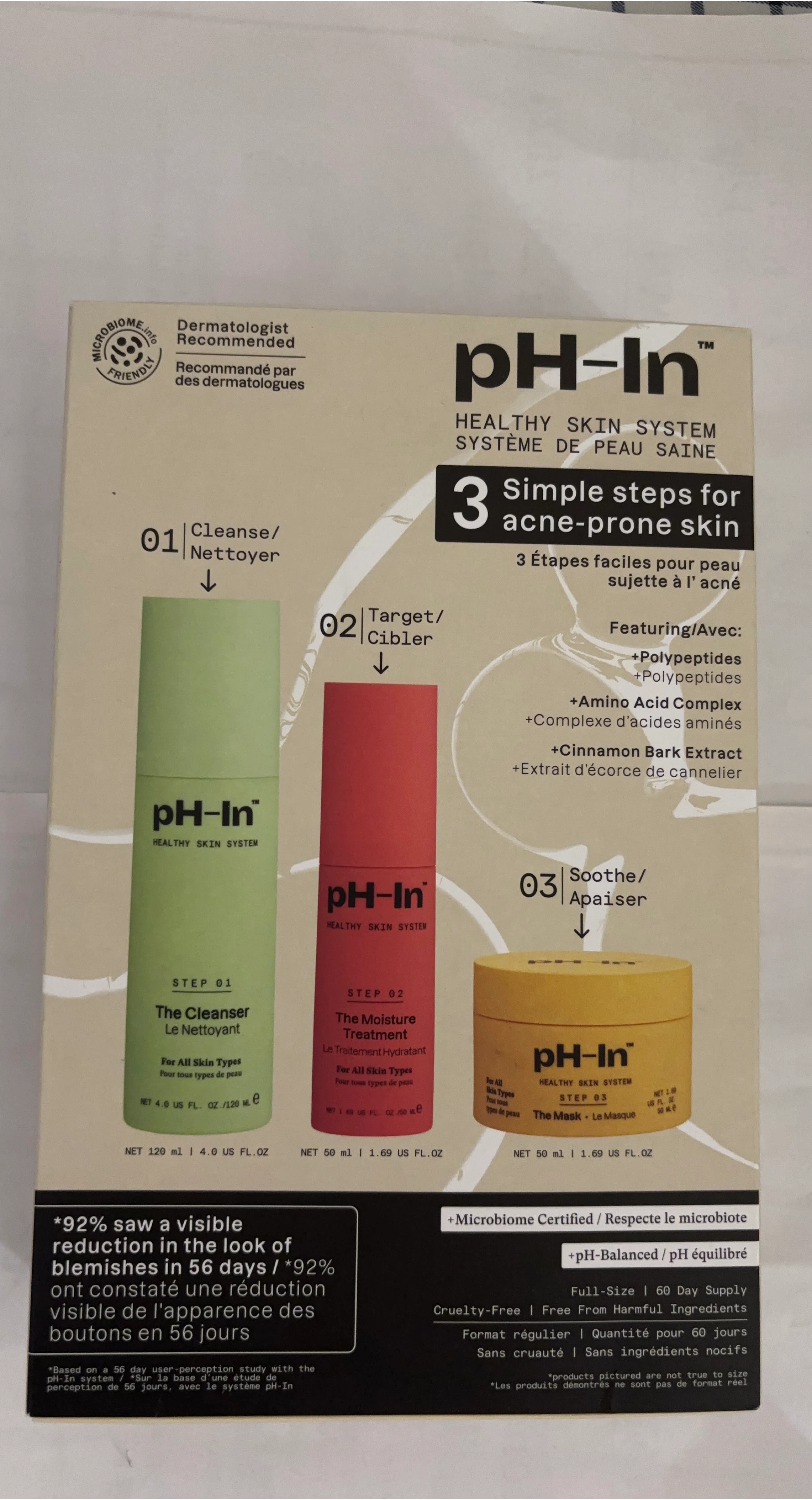 pH-In Healthy Skin System 3-Step Acne-Prone Skin Set