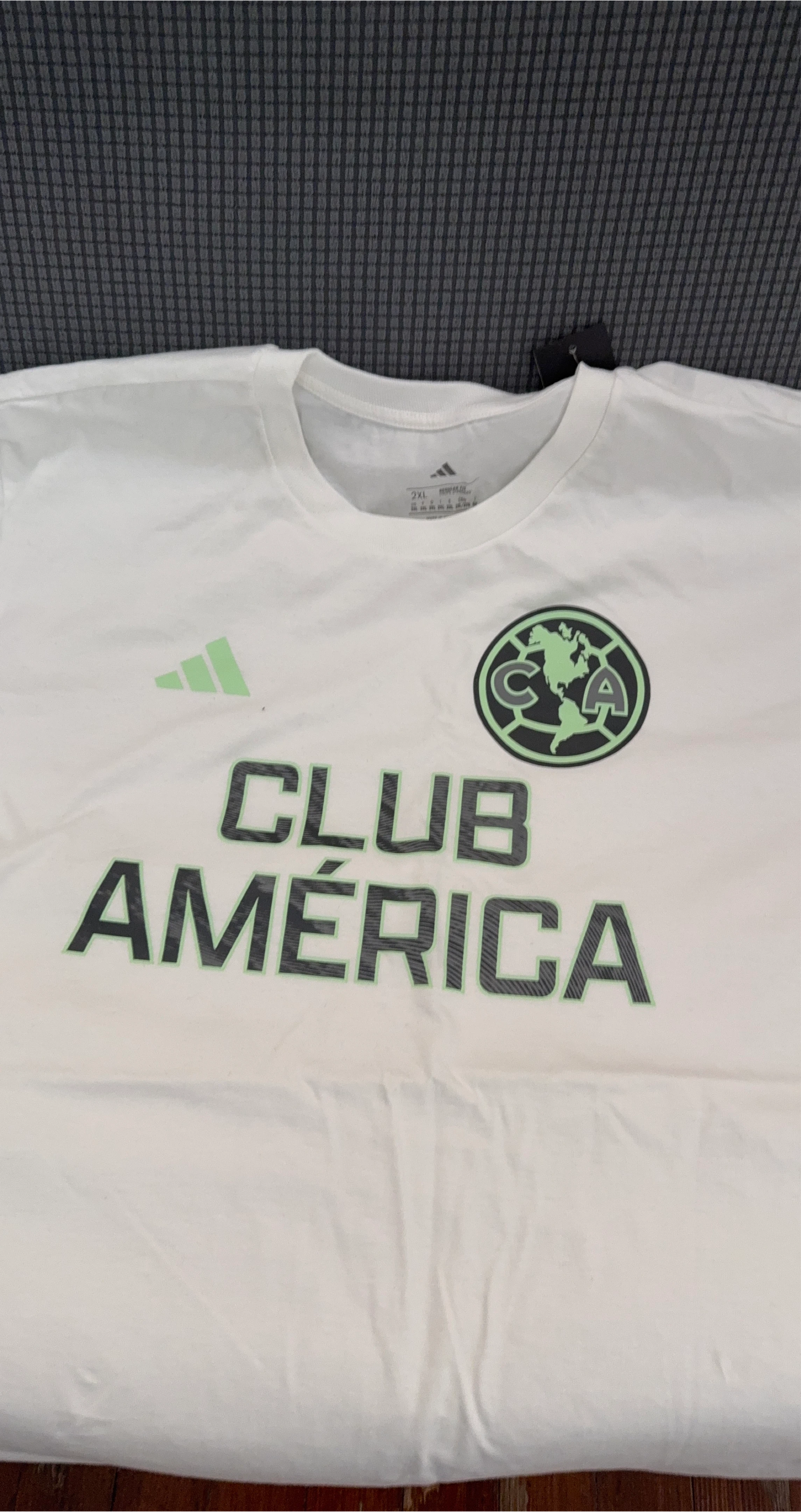 Adidas Club América T-Shirt - White - Size 2XL