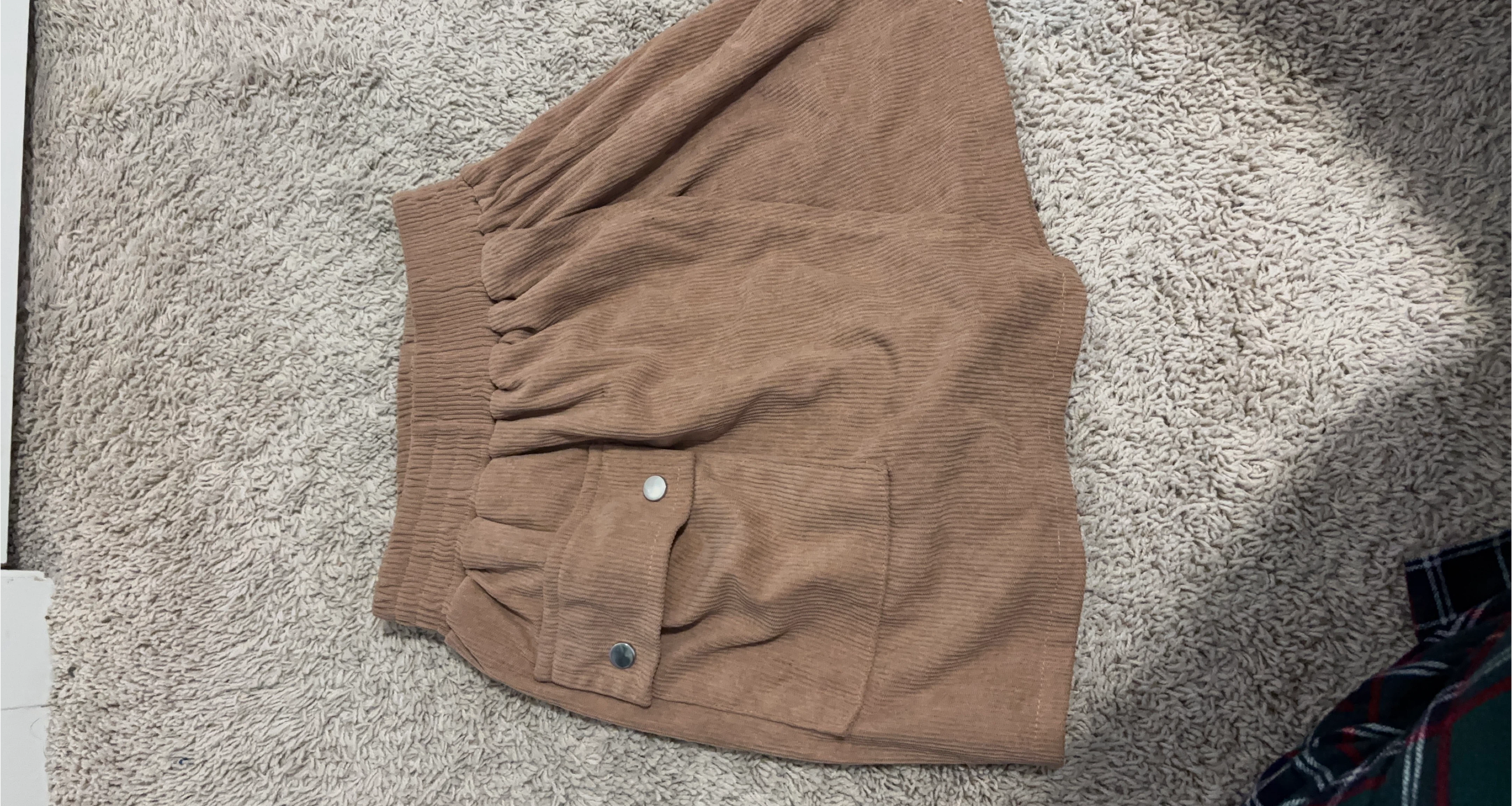 Brown Corduroy Skirt/Shorts
