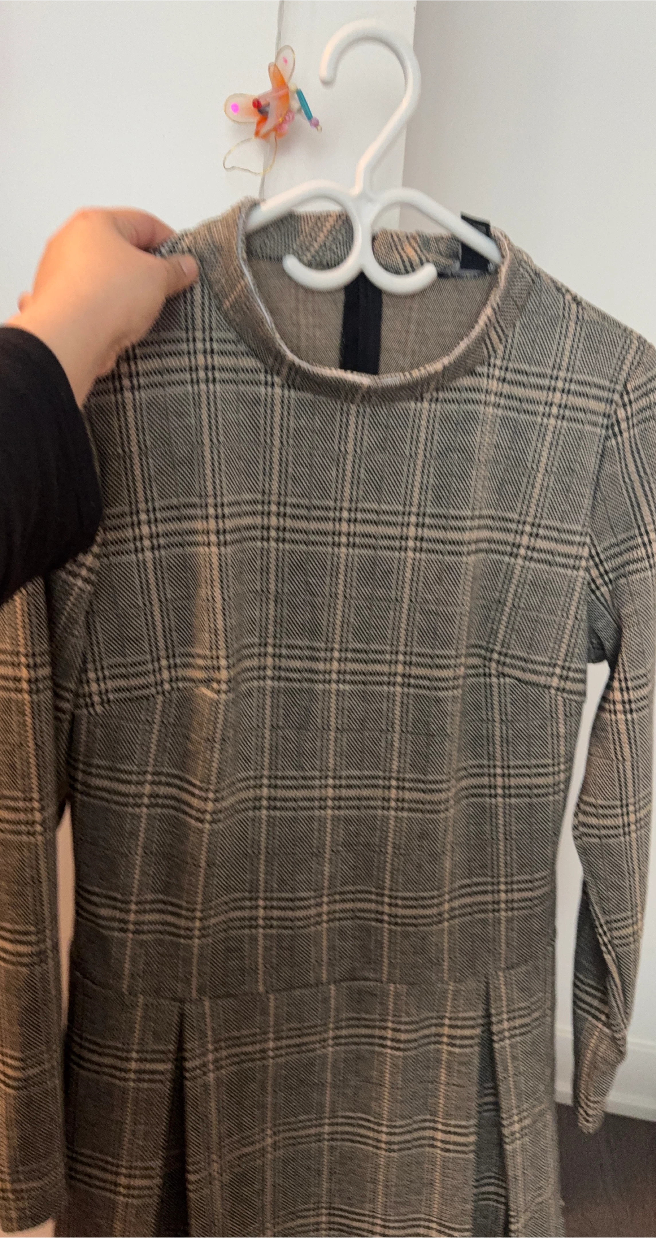 Plaid Mini Dress