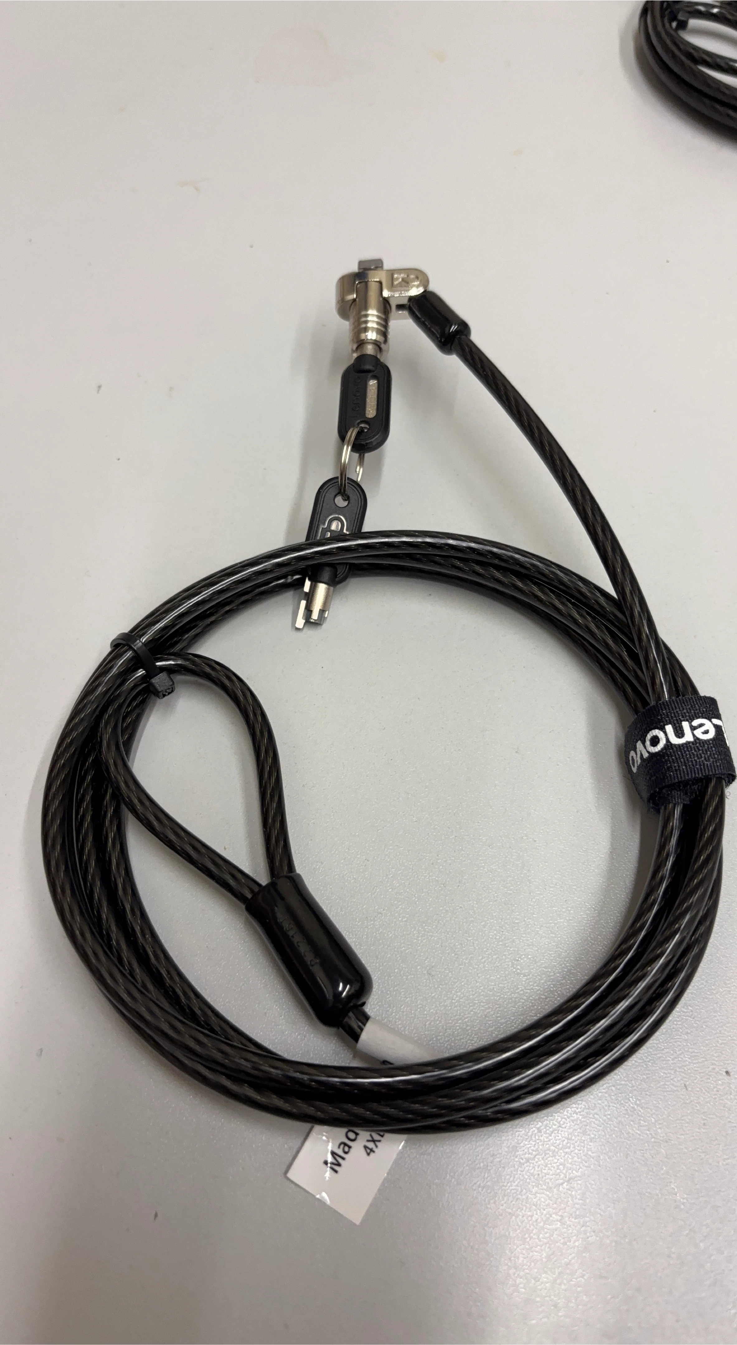 Lenovo Security Cable Lock with Keys