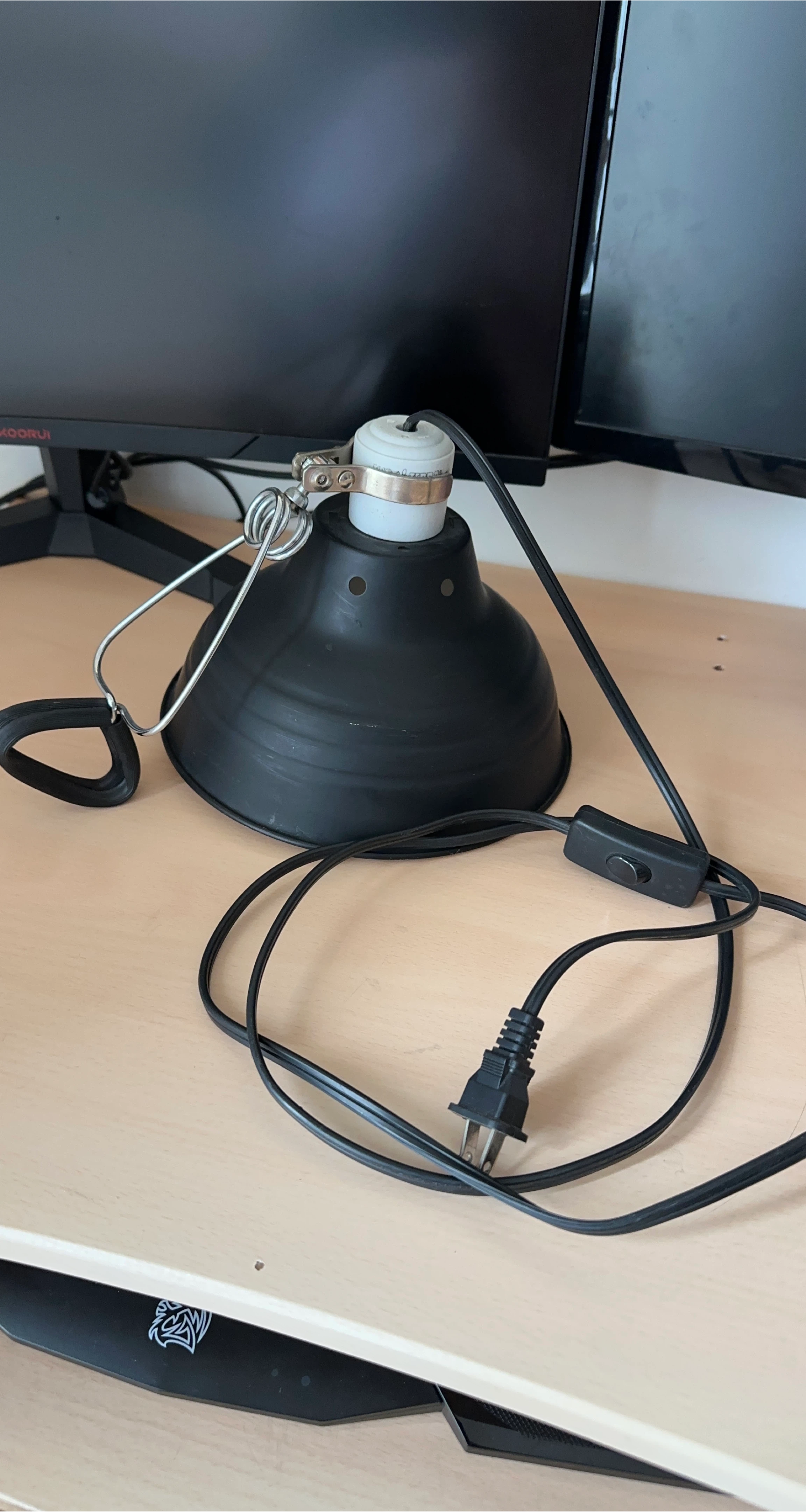 Exo Terra Black Clamp Lamp