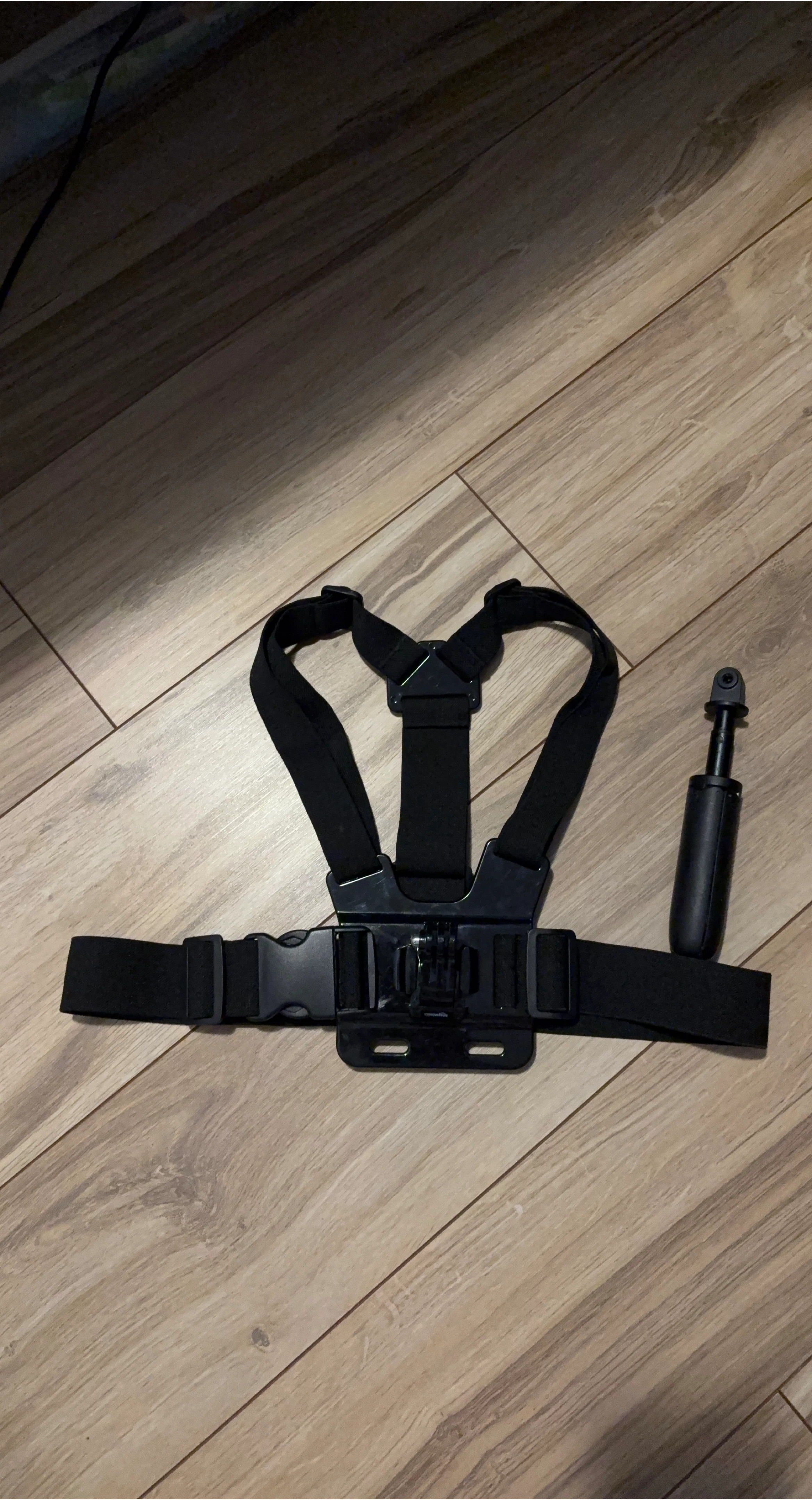 Go pro chest mount + Selfie mount