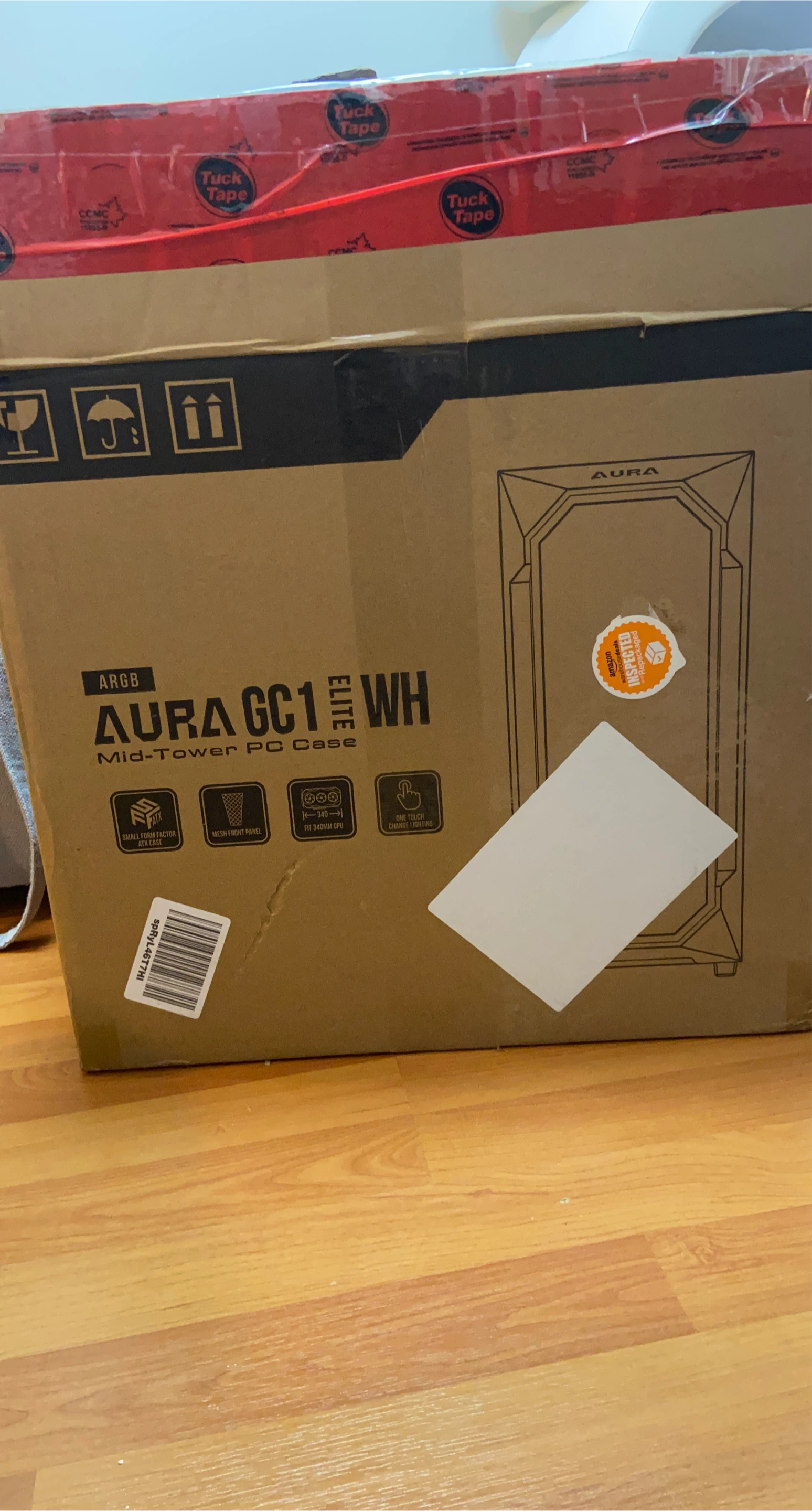 Aura GC1 Elite WH Mid-Tower PC Case