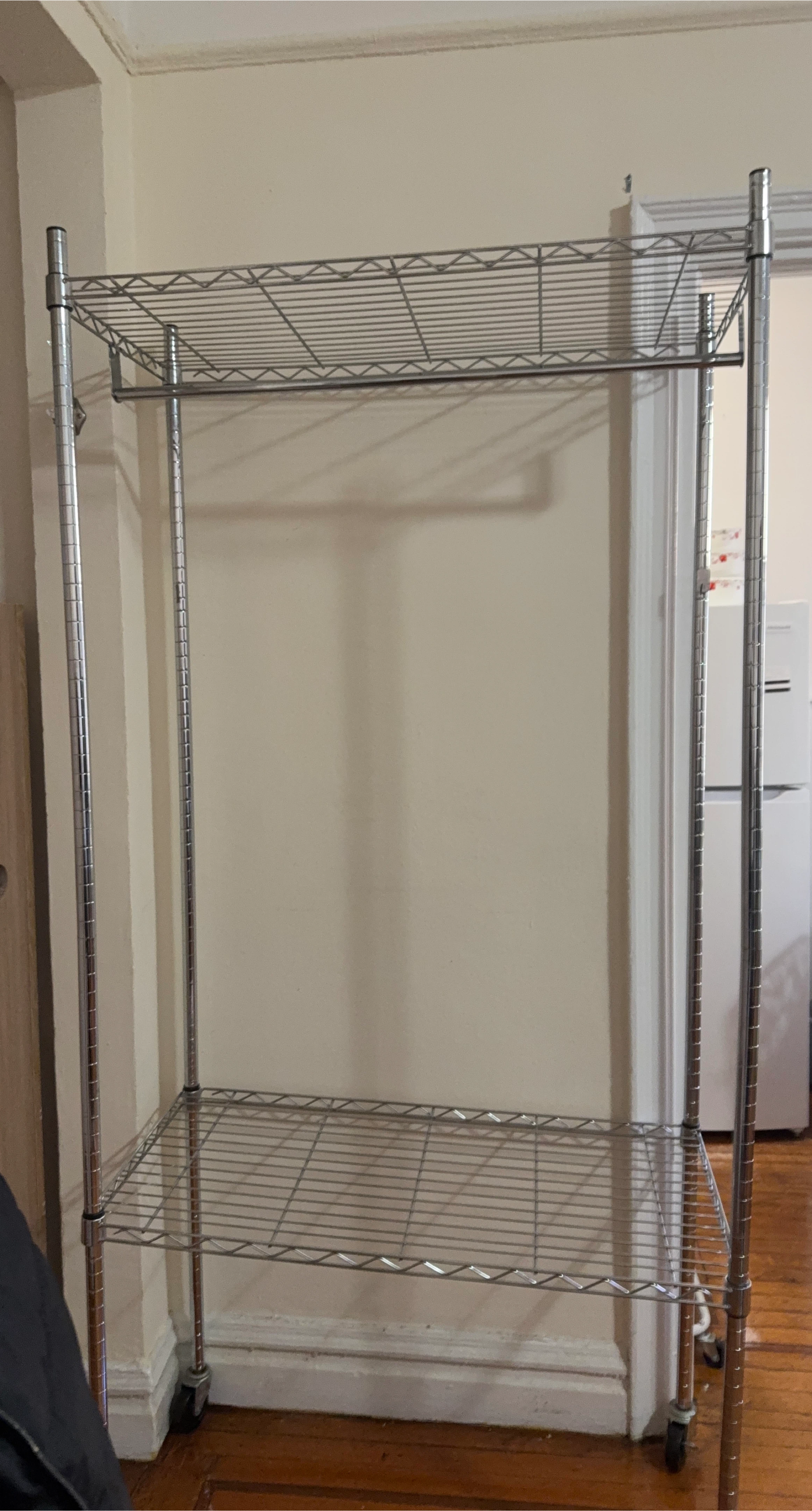 Wire Shelving Unit with Wheels