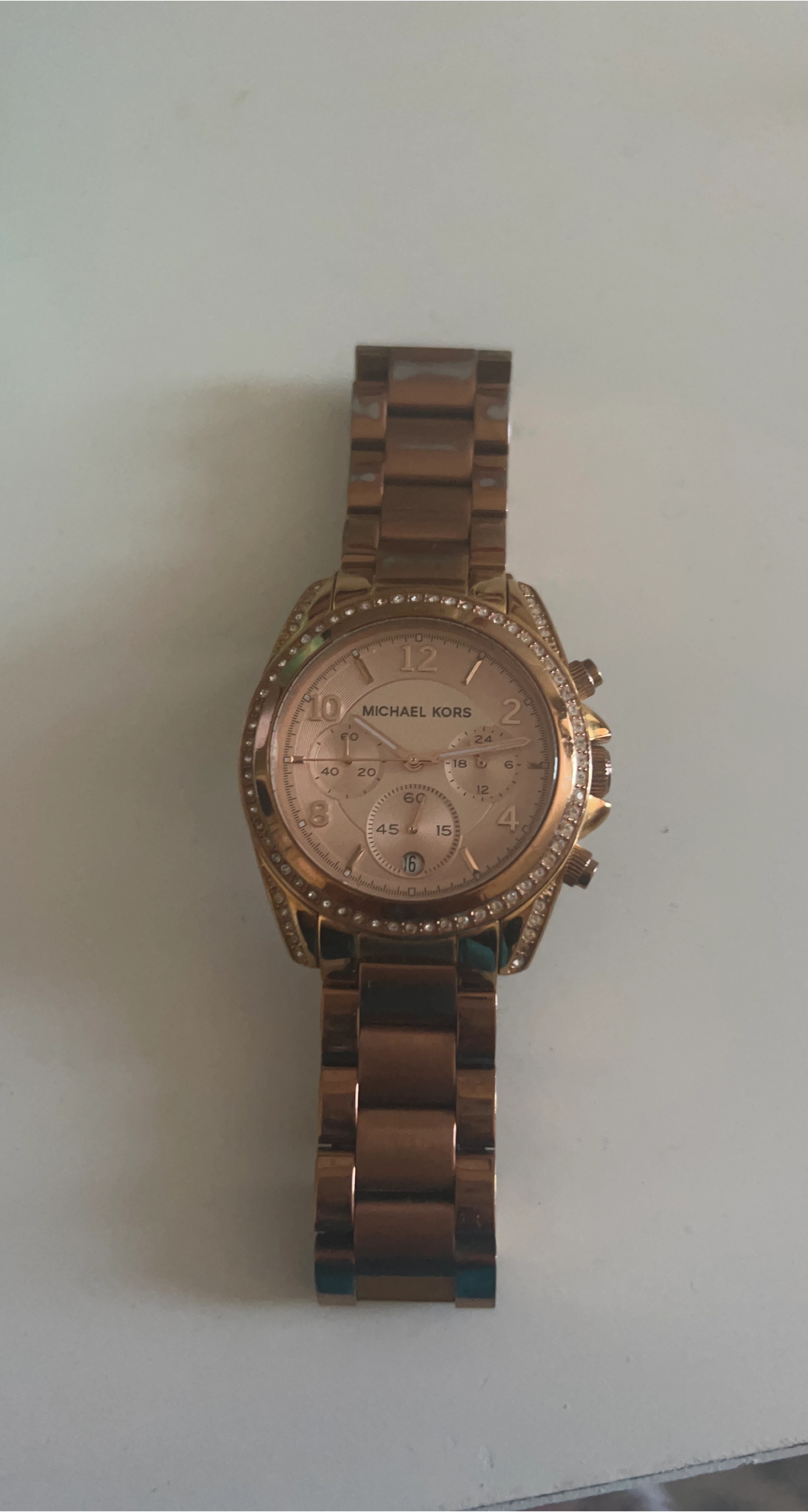 Michael Kors Rose Gold Tone Watch