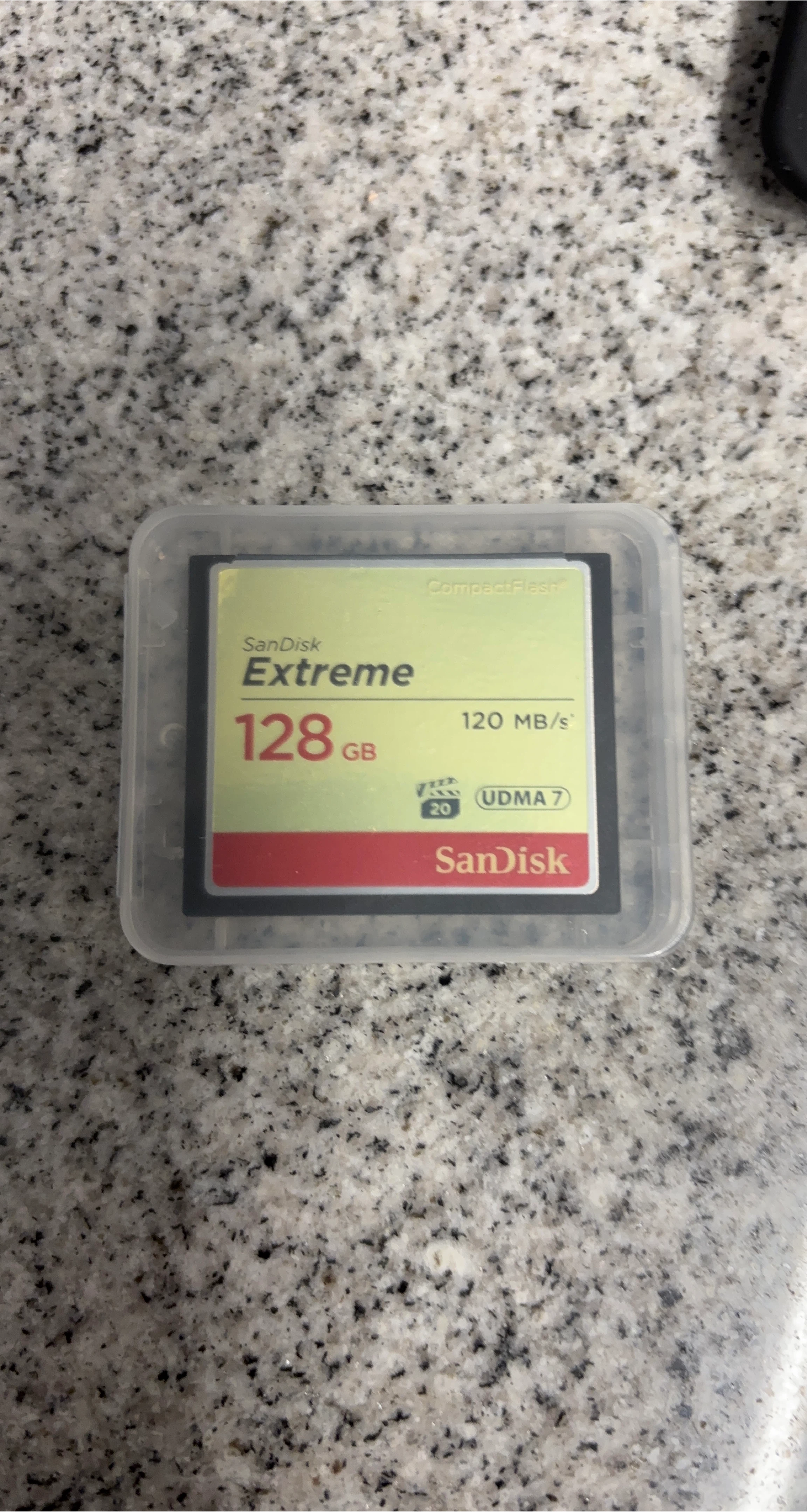 SanDisk Extreme 128GB CF Card 120 MB/s