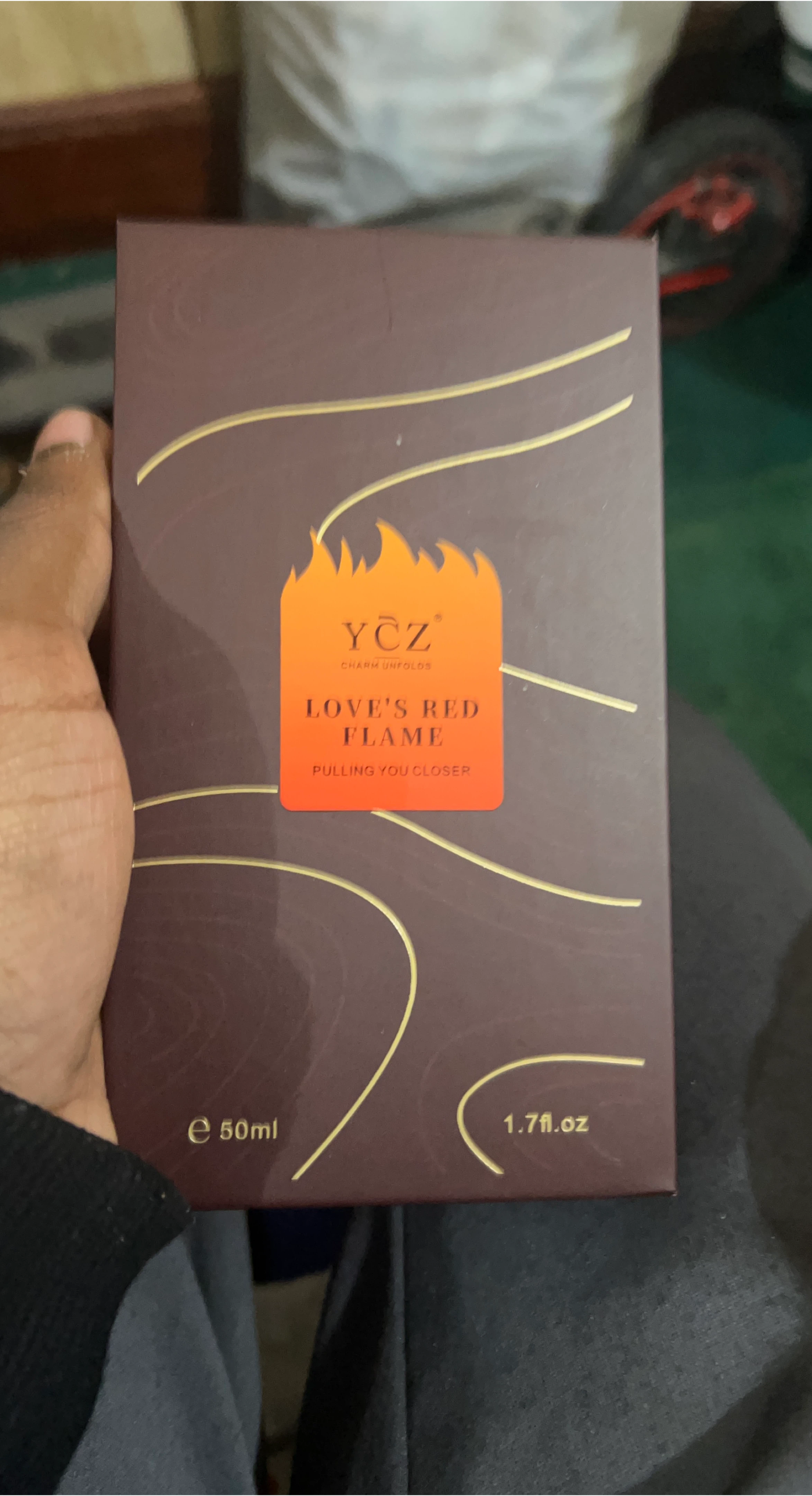 YCZ Love's Red Flame Eau de Parfum 50ml