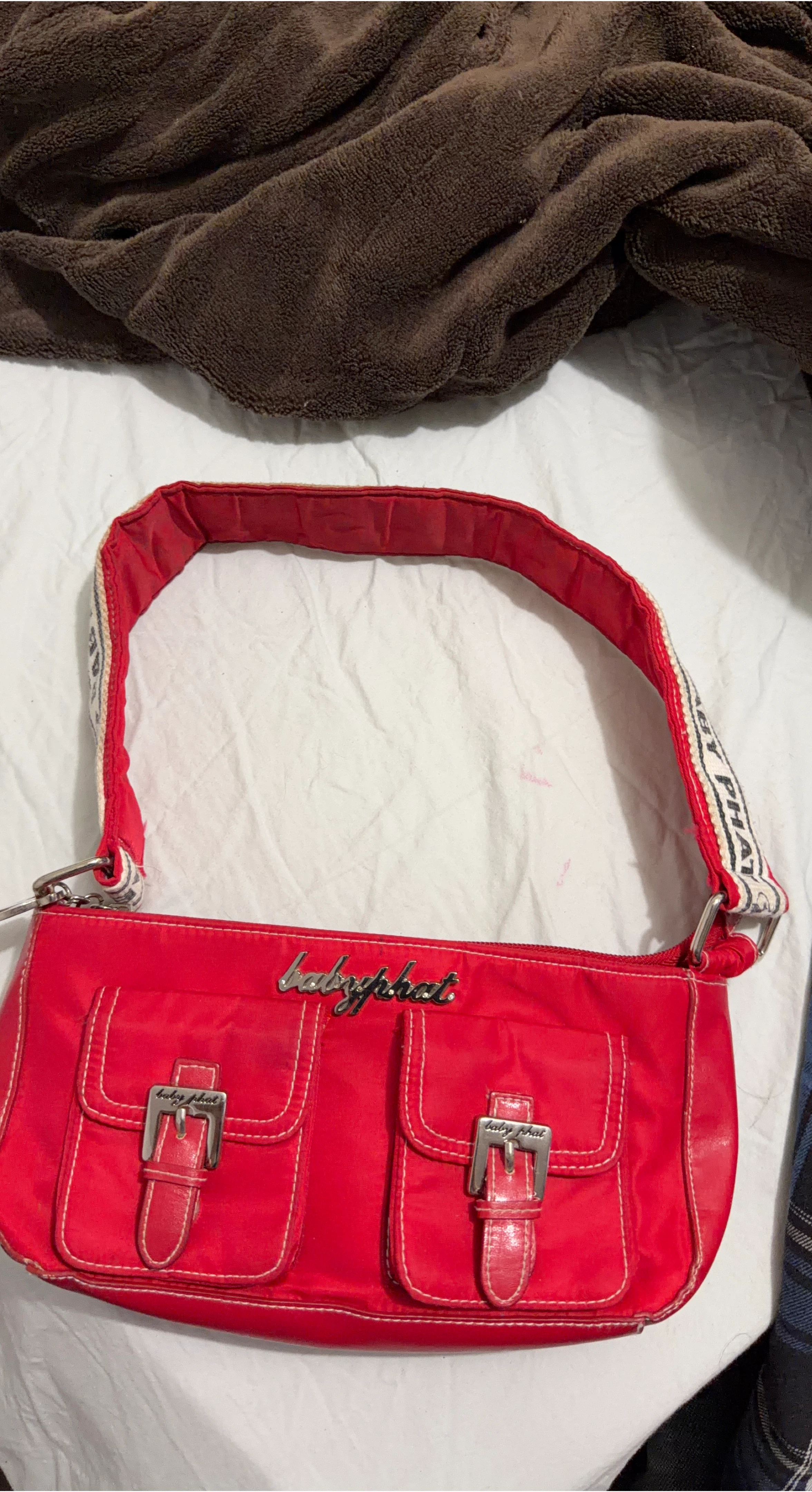 Baby Phat Red Shoulder Bag