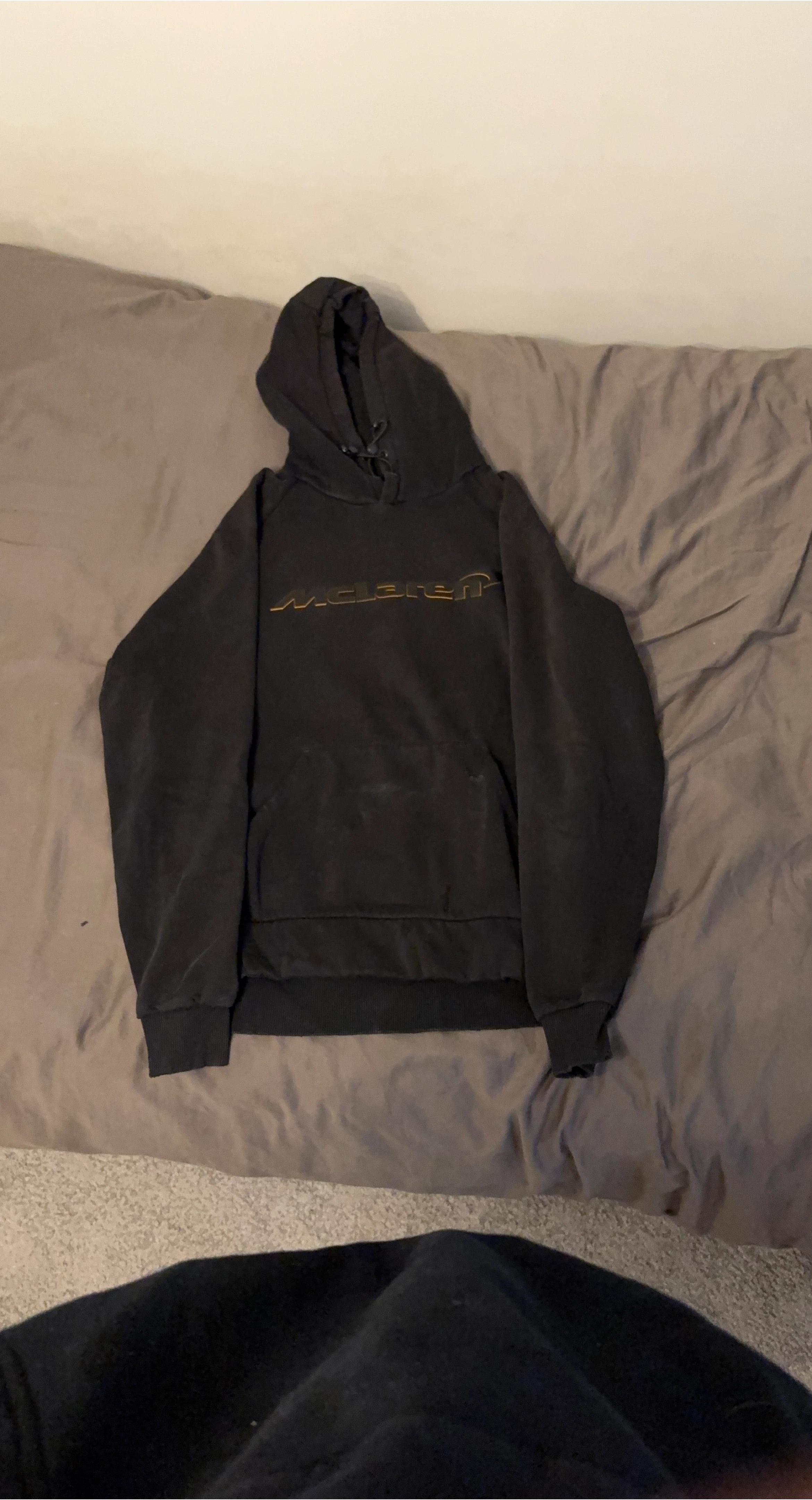 McLaren Black Hoodie Size S