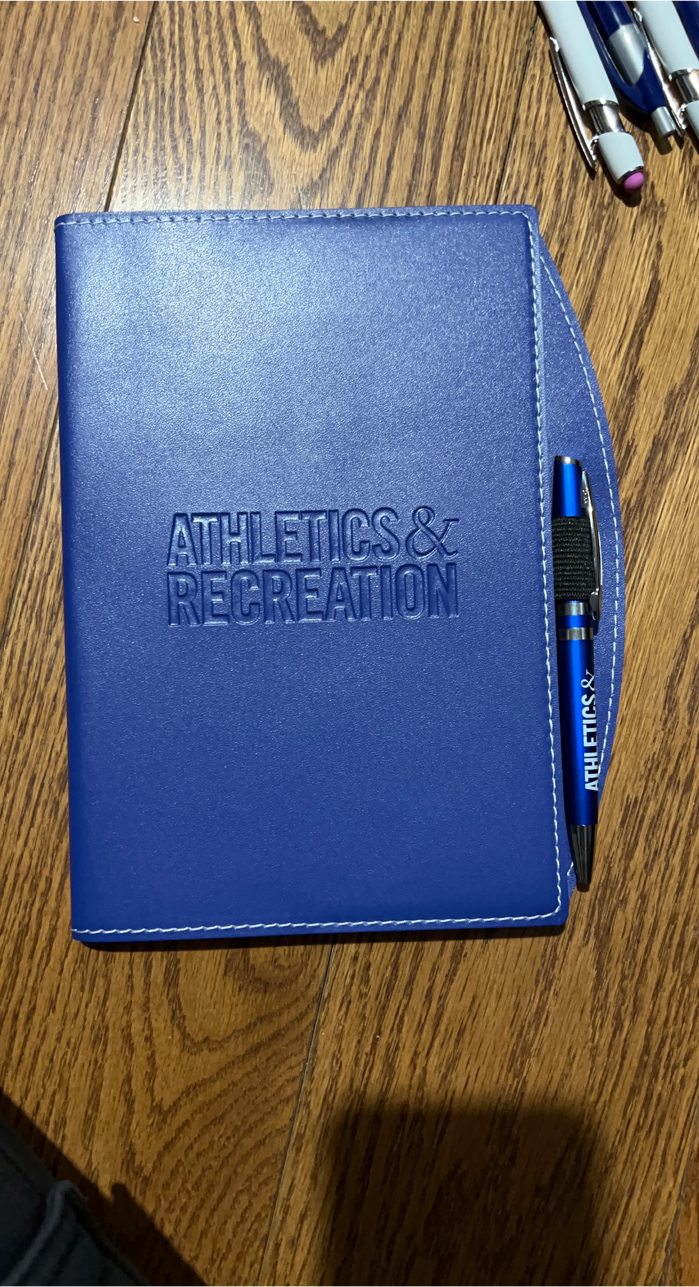 UOFT Blue "Athletics & Recreation" Notebook with Pen