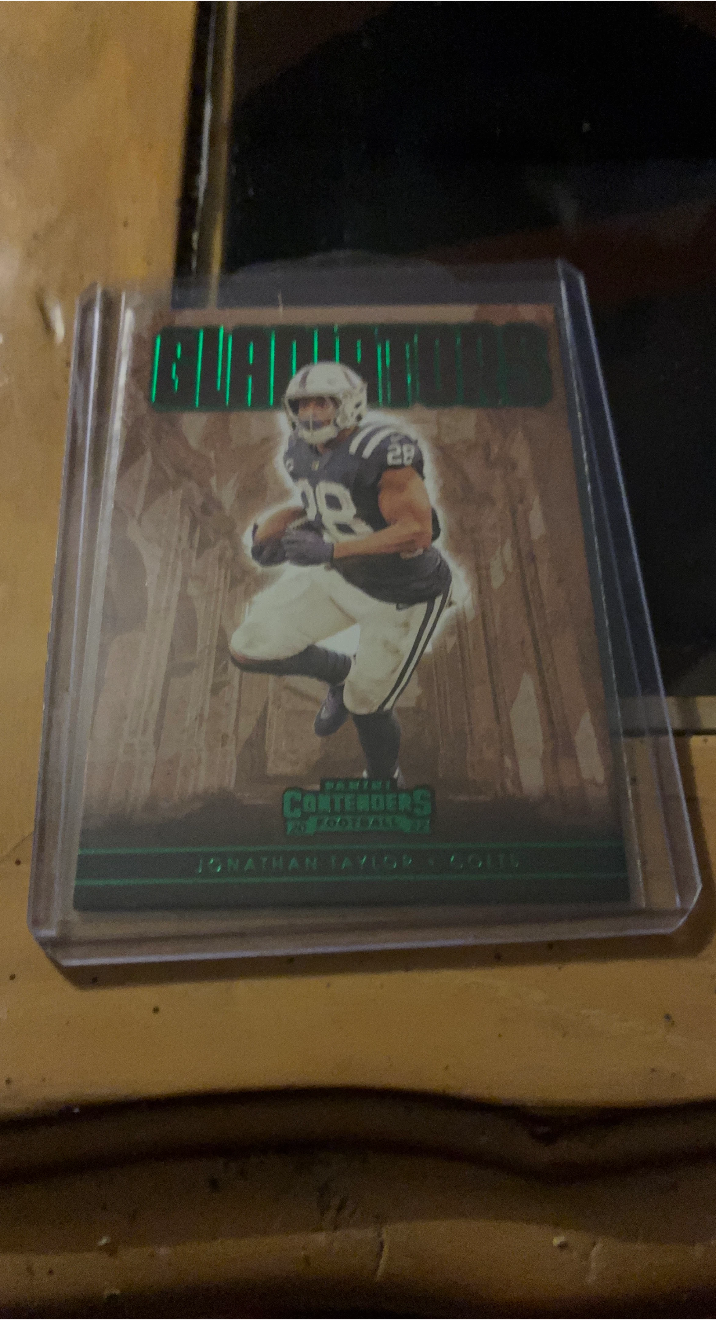 Panini Contenders Football Card - Jonathan Taylor