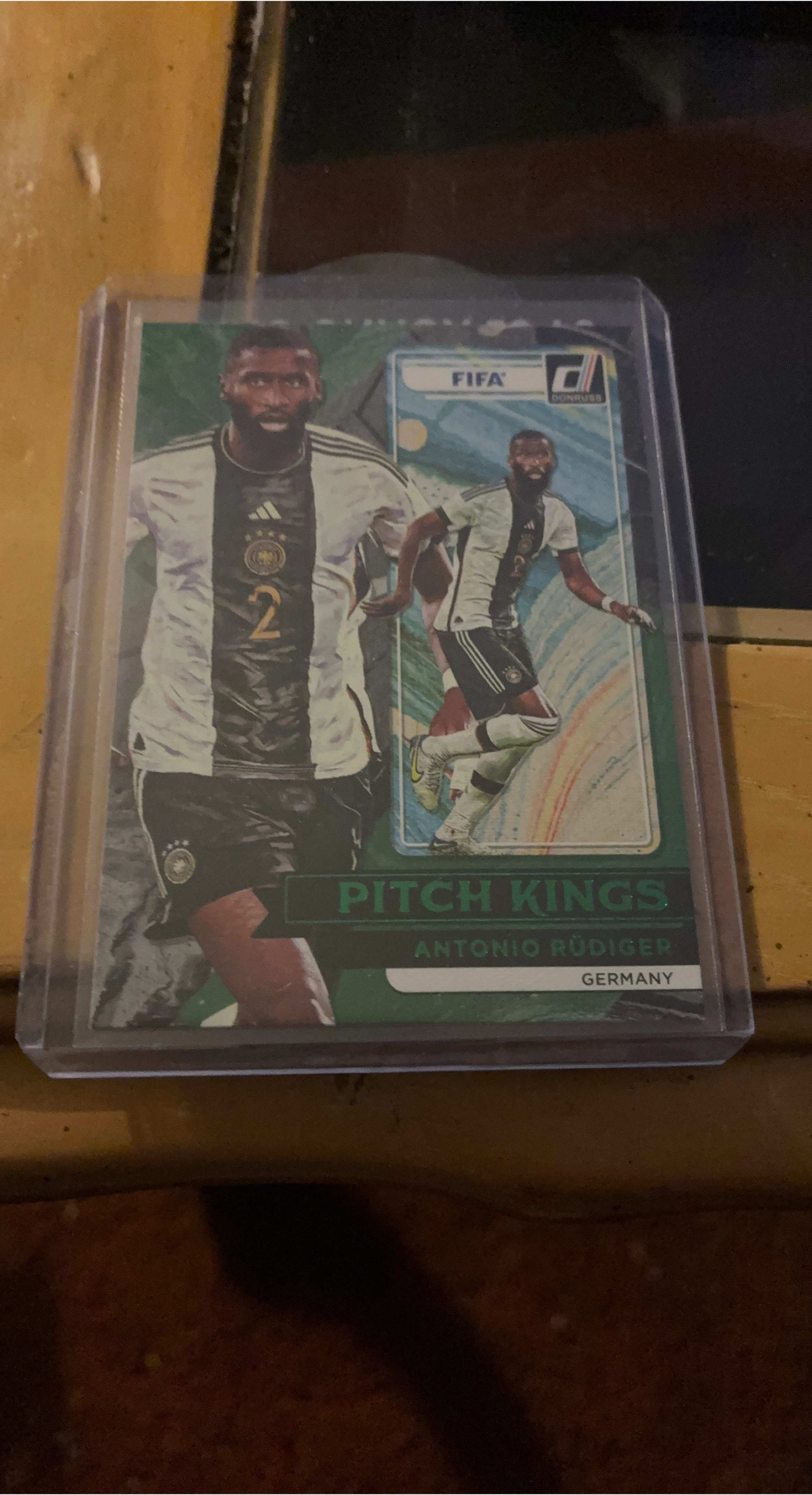 Donruss FIFA Antonio Rudiger Pitch Kings Soccer Card