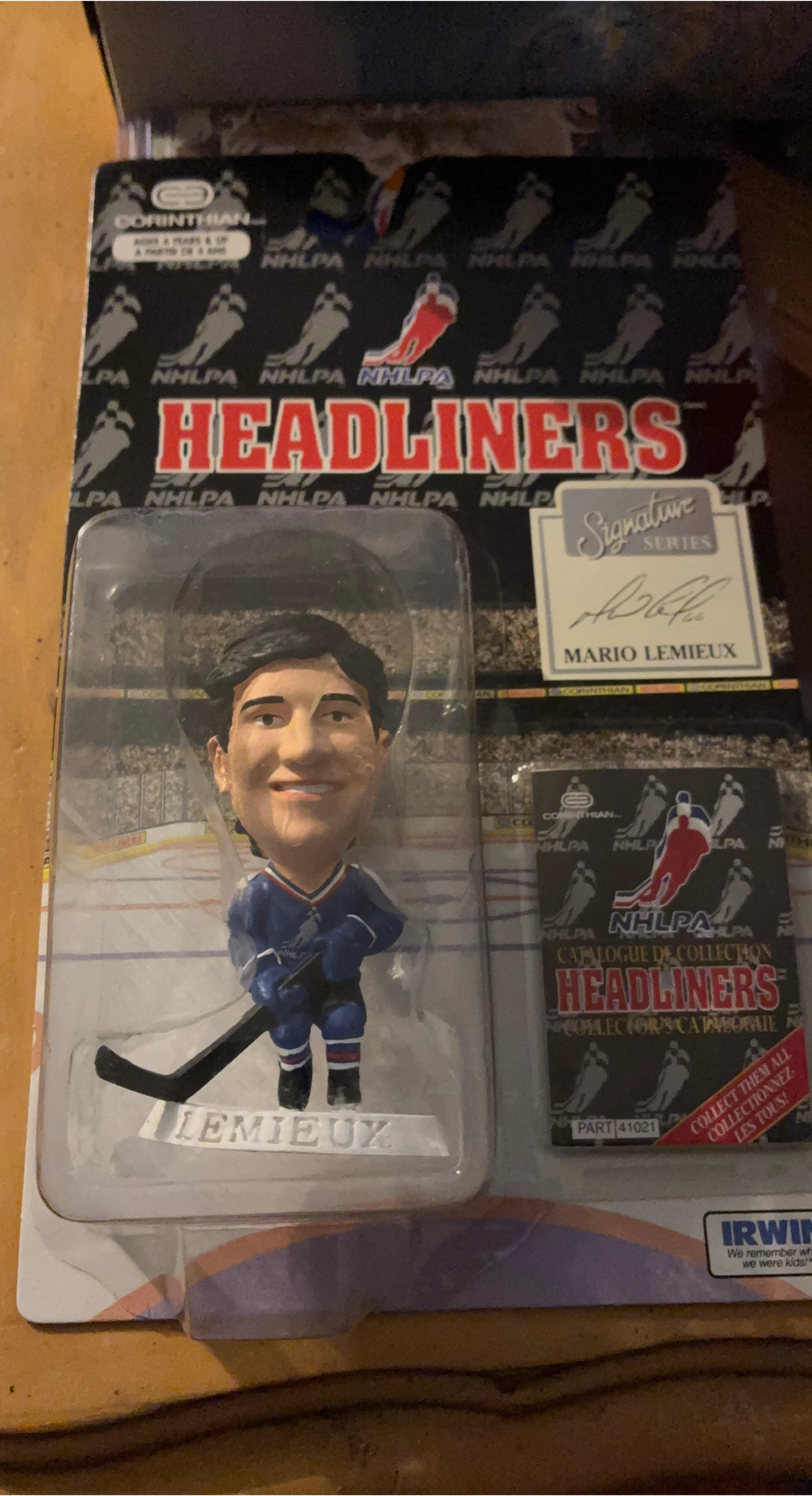 Corinthian NHLPA Headliners Mario Lemieux Figure