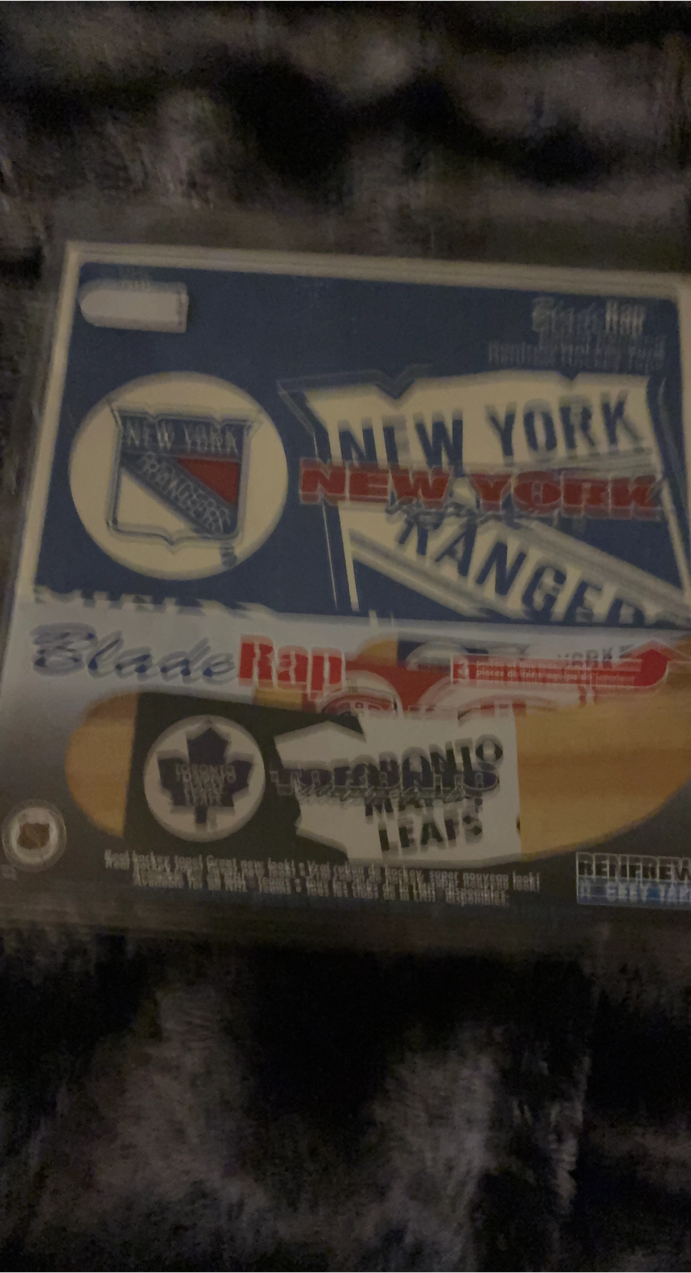 Blade Rap NHL Hockey Tape New York Rangers Toronto Maple Leafs