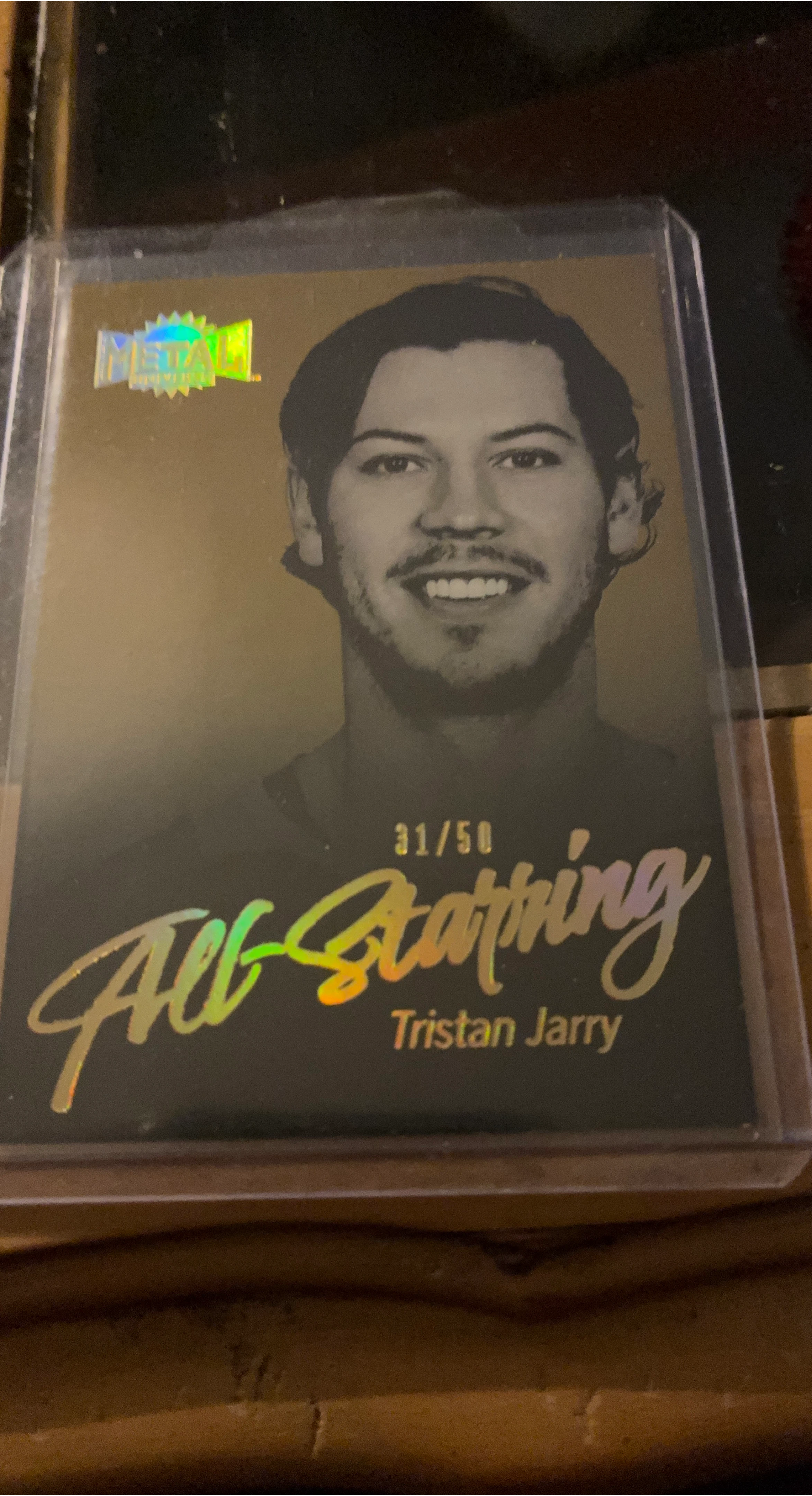 Tristan Jarry 31/50 All-Star Trading Card