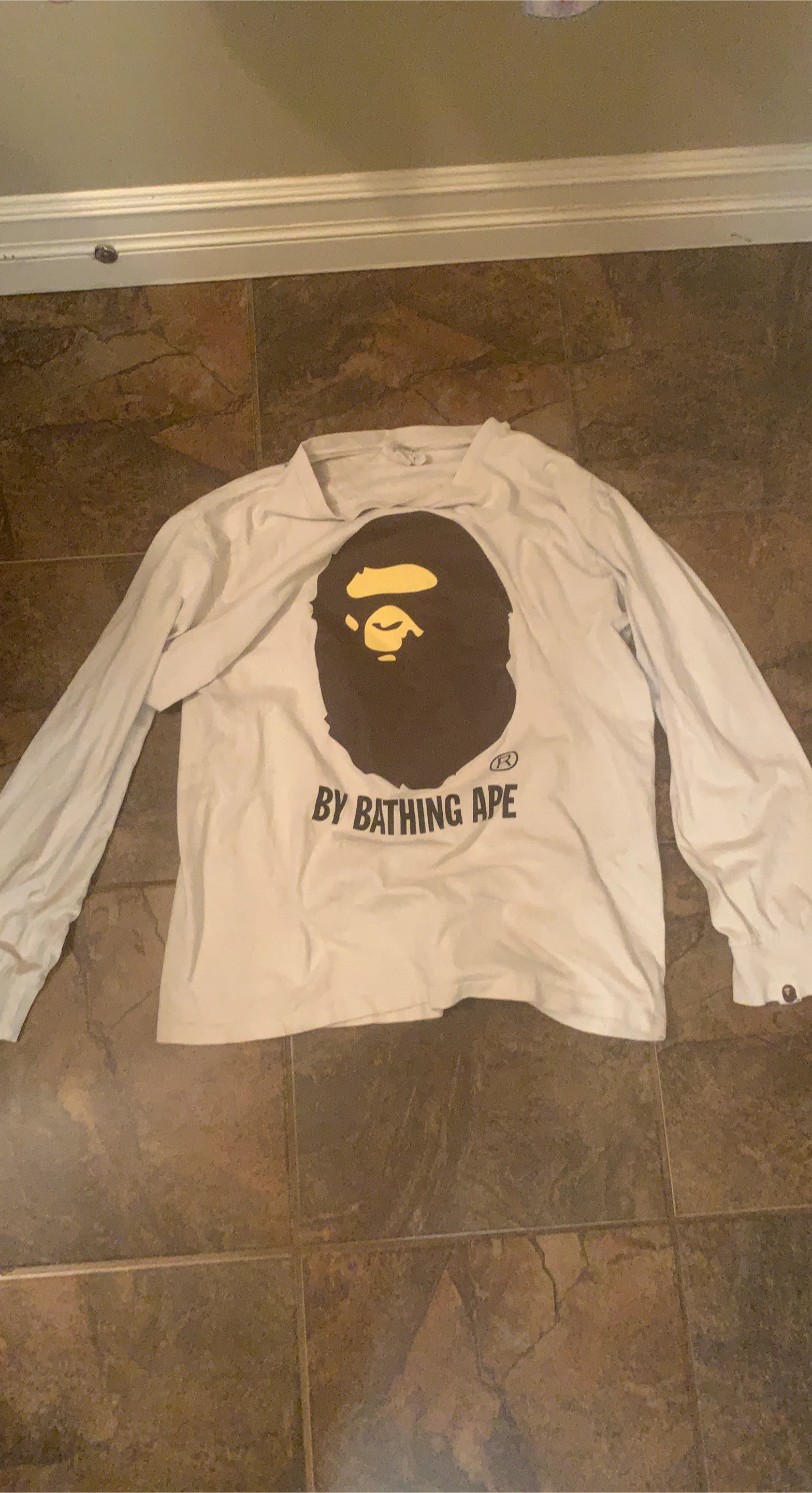 A Bathing Ape Long Sleeve Shirt