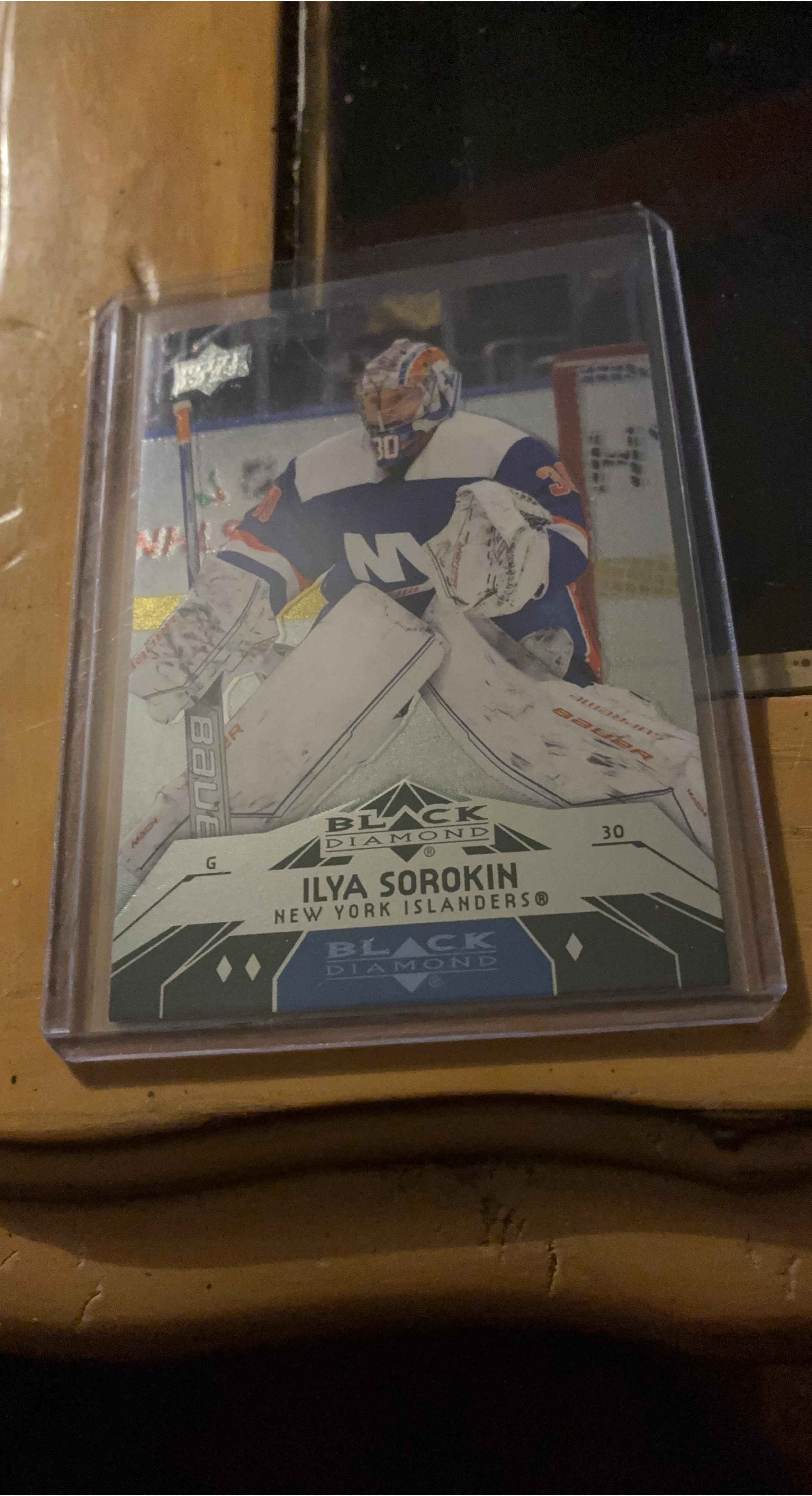 Ilya Sorokin New York Islanders Hockey Card